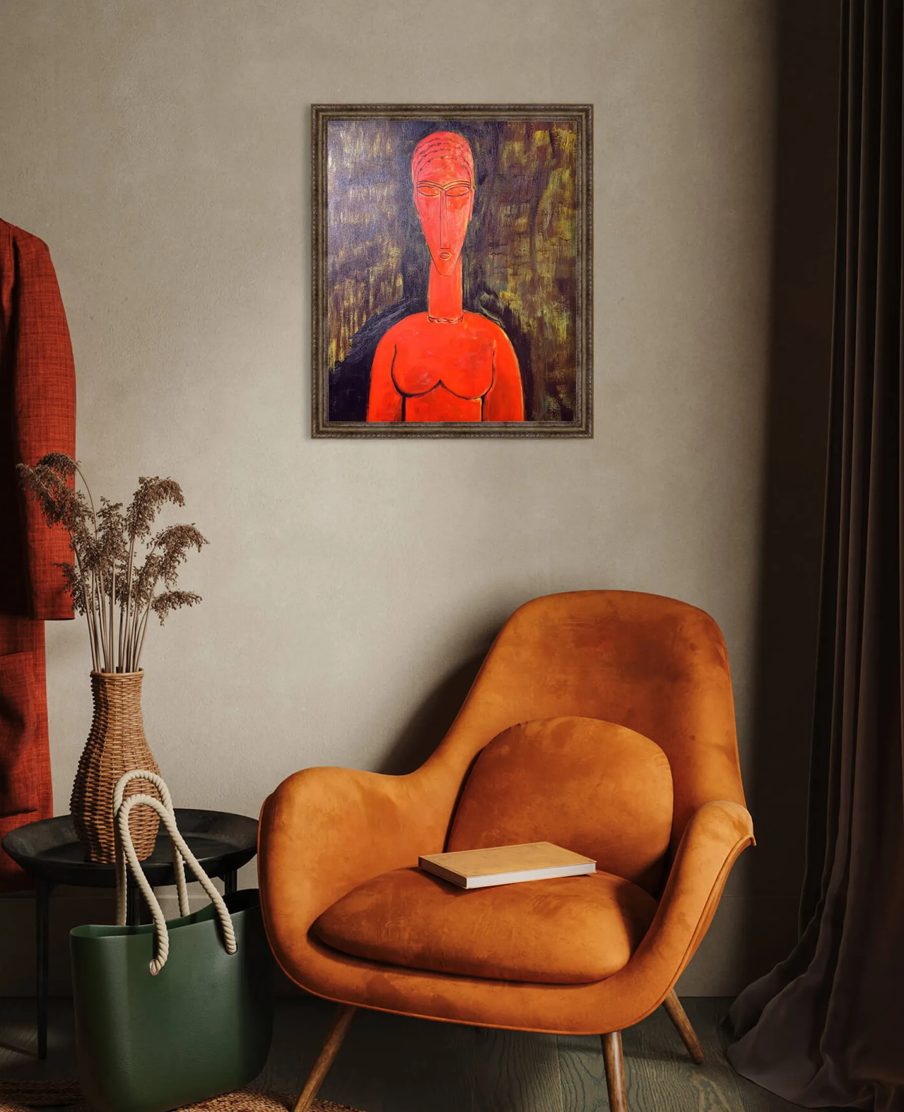a_red_bust__amedeo_modigliani_13.webp Galerie Mont A red bust - Amedeo Modigliani^ Modigliani