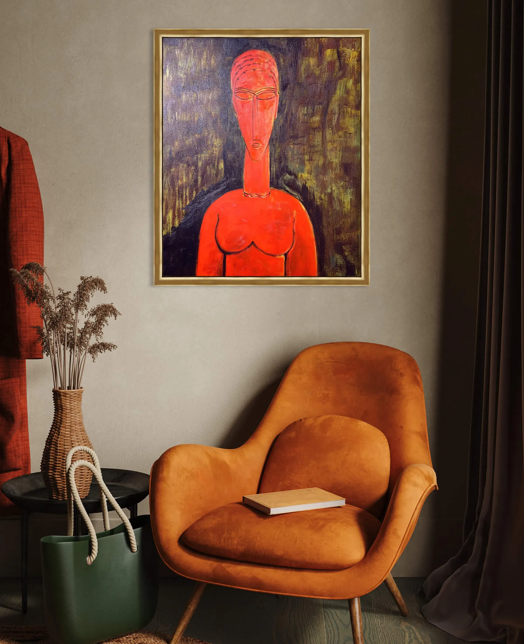 a_red_bust__amedeo_modigliani_17.webp Galerie Mont A red bust - Amedeo Modigliani^ Modigliani
