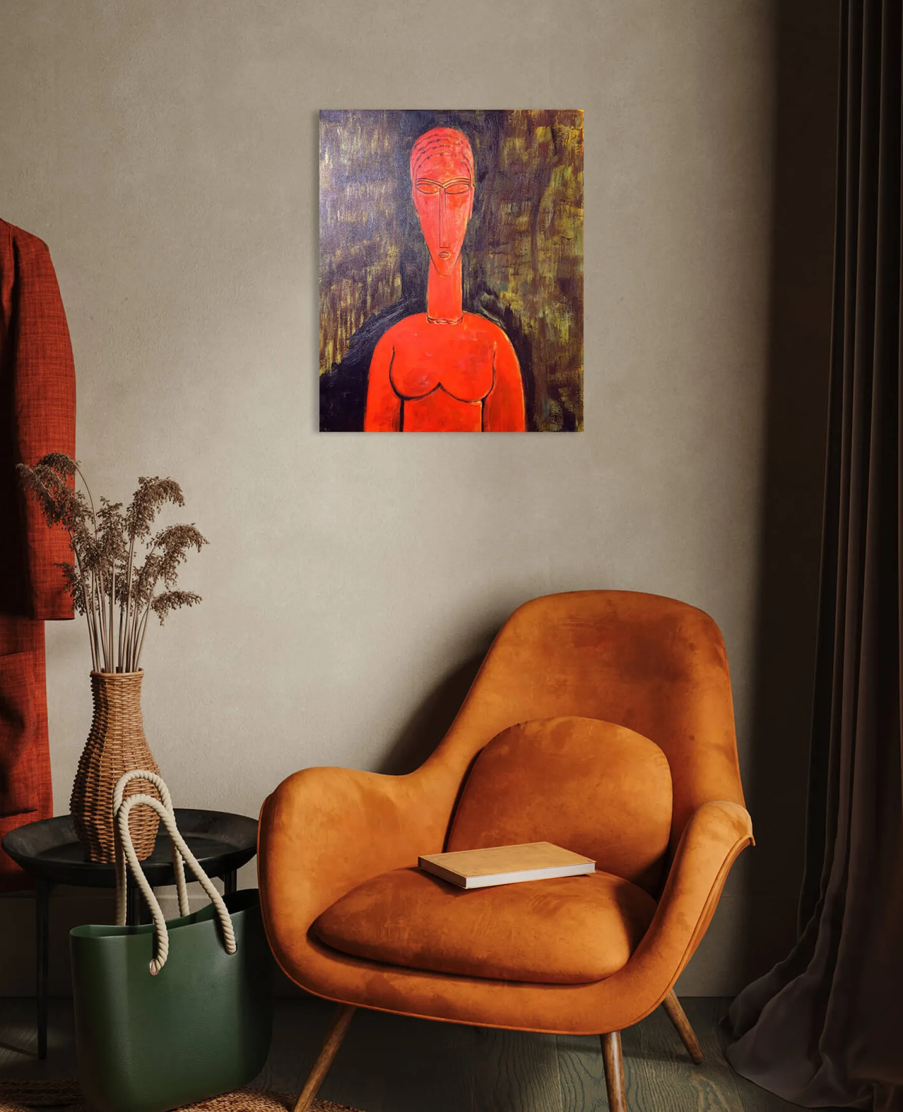 a_red_bust__amedeo_modigliani_7.webp Galerie Mont A red bust - Amedeo Modigliani^ Modigliani