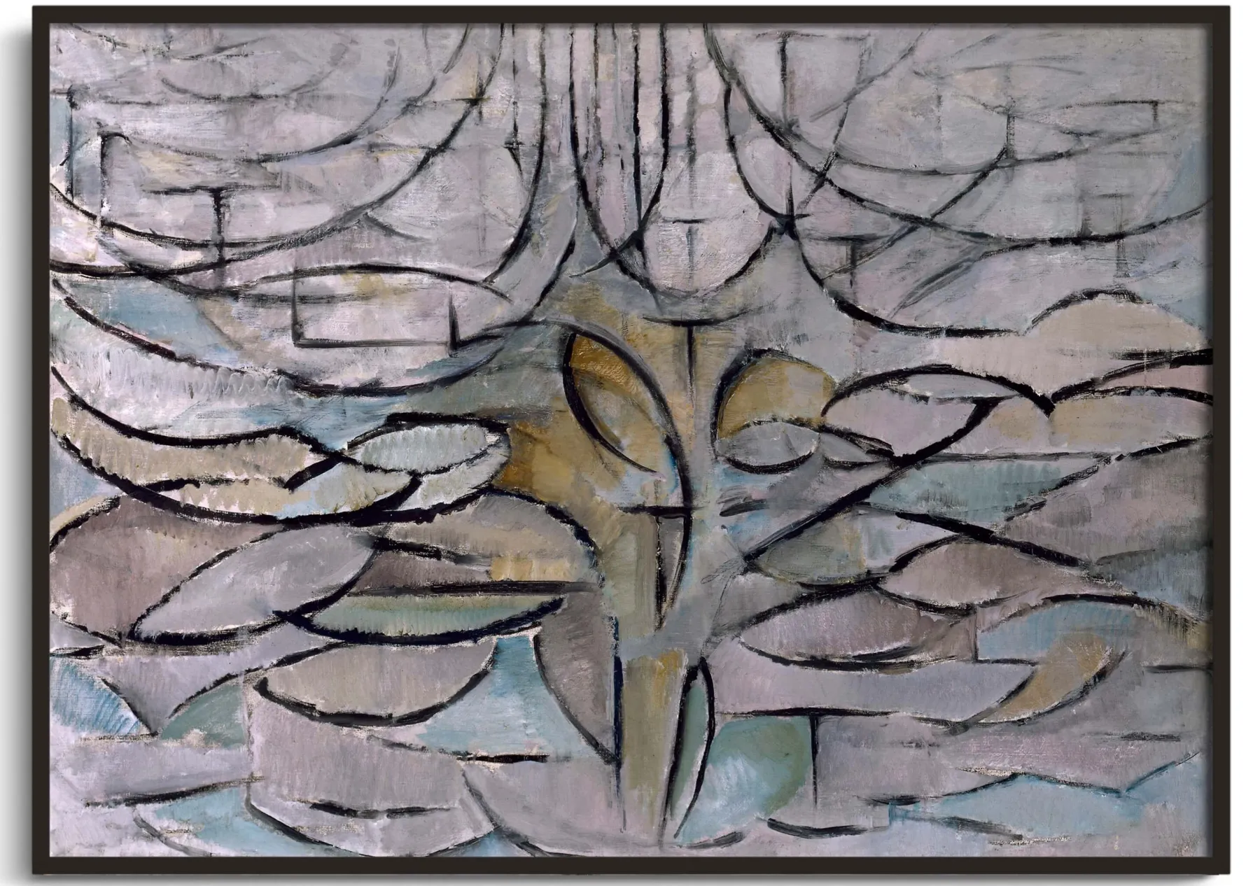 Galerie Mont Apple tree in blossom - Piet Mondrian^ Mondrian