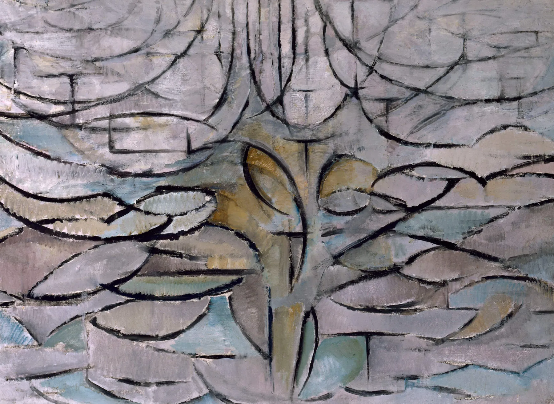 Galerie Mont Apple tree in blossom - Piet Mondrian^ Mondrian