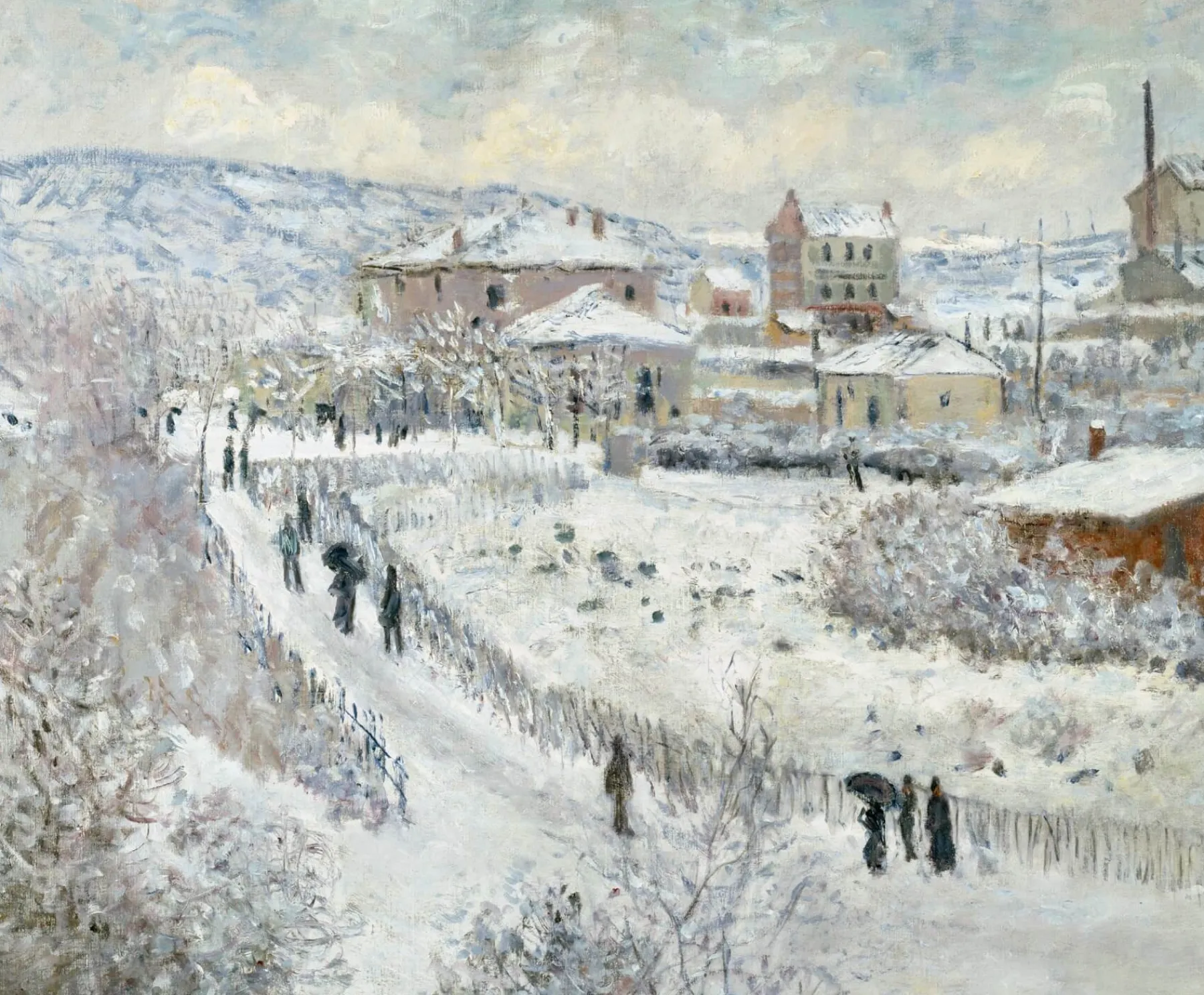 argenteuil_in_the_snow__claude_monet_2.webp Galerie Mont Argenteuil in the snow - Claude Monet^ Monet