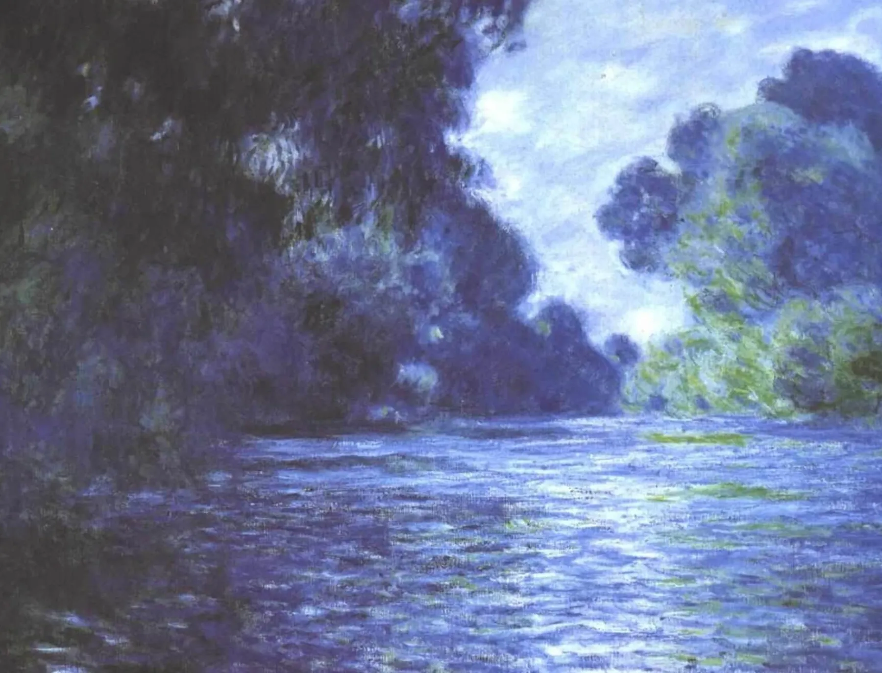 Galerie Mont Arm of the Seine near Giverny - Claude Monet^ Monet