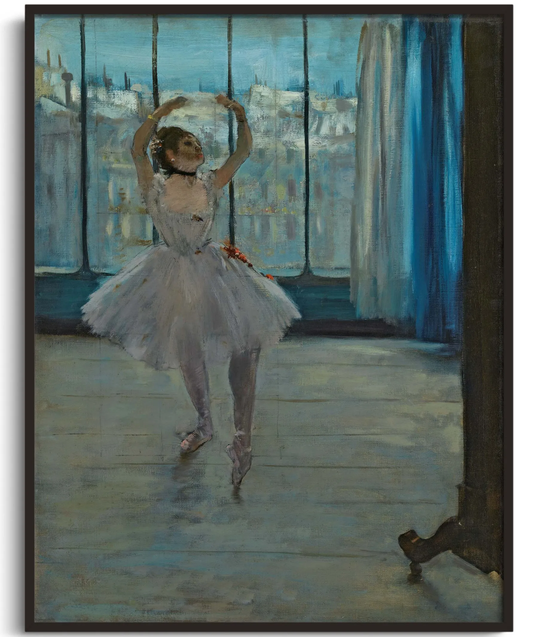 Galerie Mont Ballerina posing for a photographer - Edgar Degas^ Degas