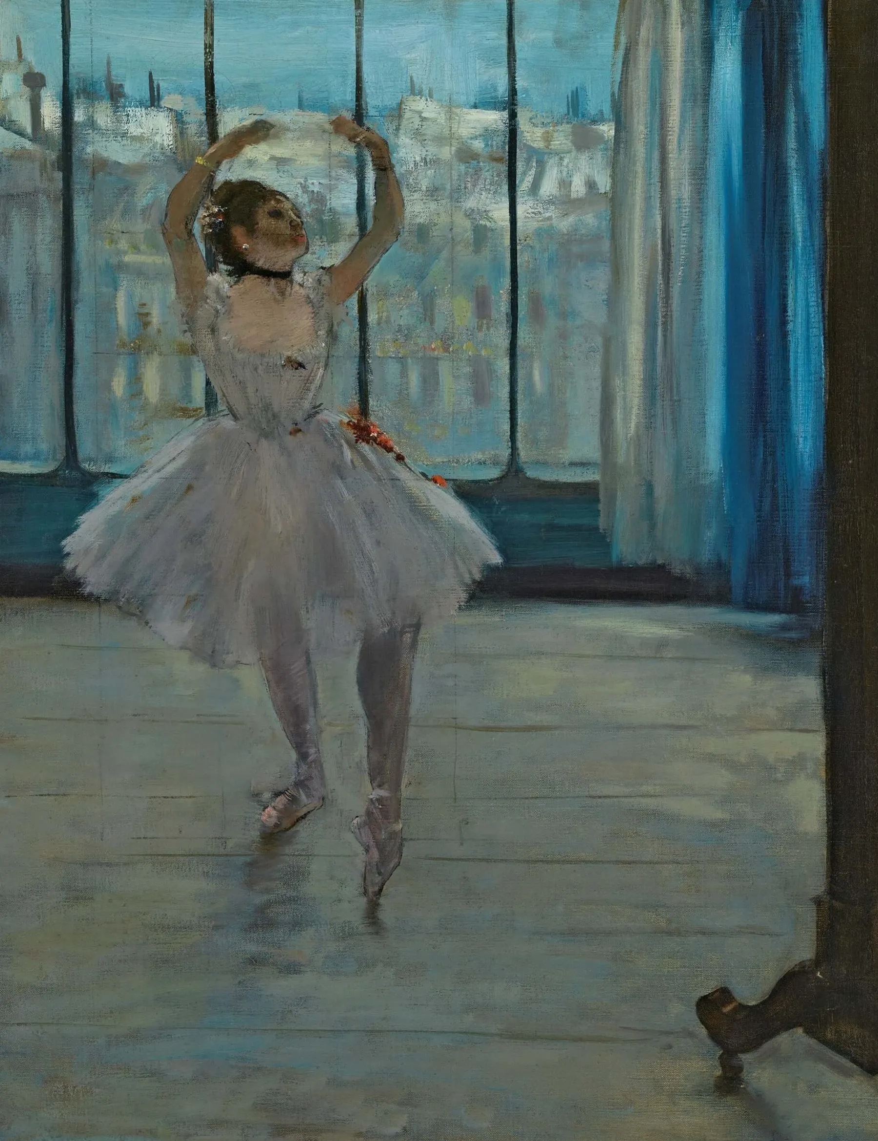 ballerina_posing_for_a_photographer__edgar_degas_2.webp Galerie Mont Ballerina posing for a photographer - Edgar Degas^ Degas