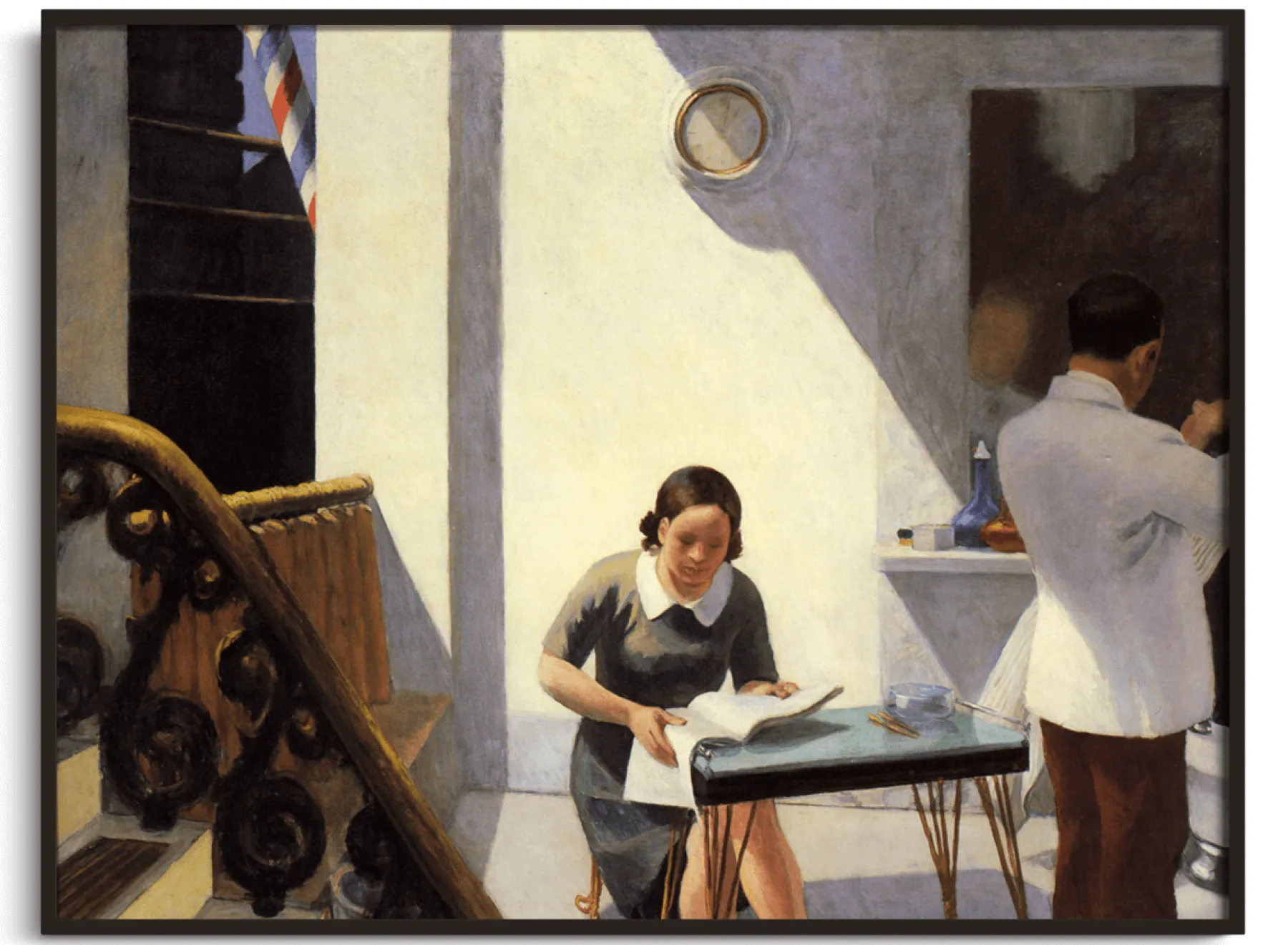 Galerie Mont Barber Shop - Edward Hopper^ Hopper