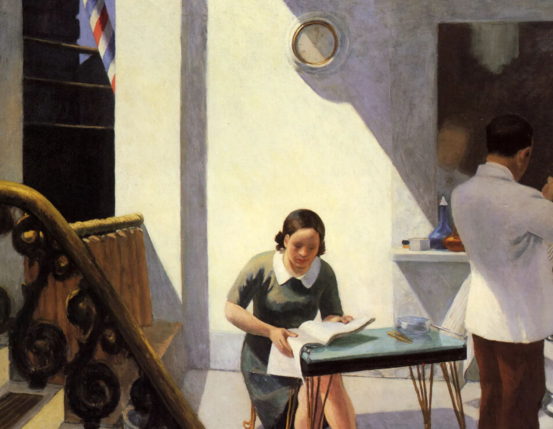 Galerie Mont Barber Shop - Edward Hopper^ Hopper