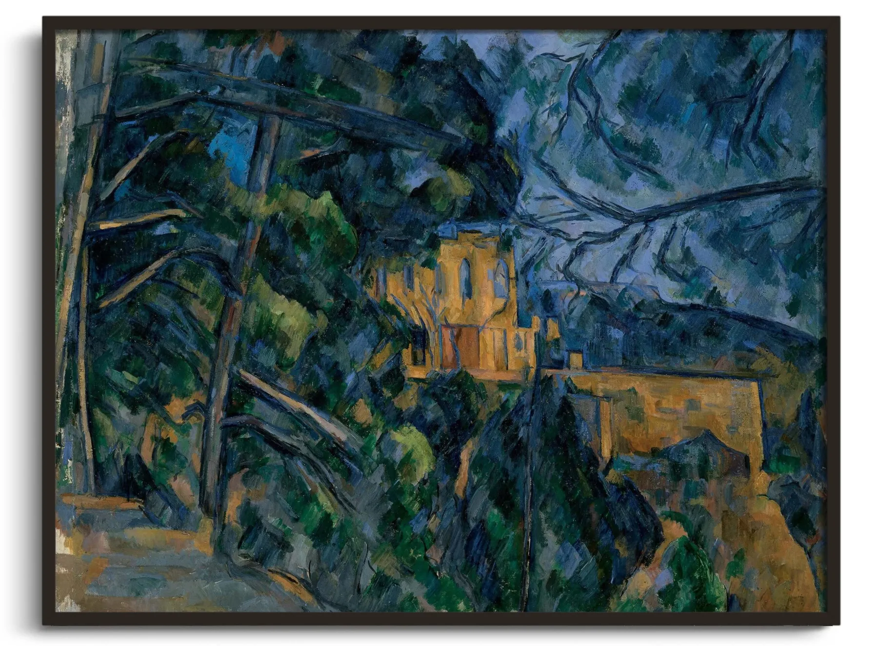 Galerie Mont Black castle - Vincent Van Gogh^ Cézanne