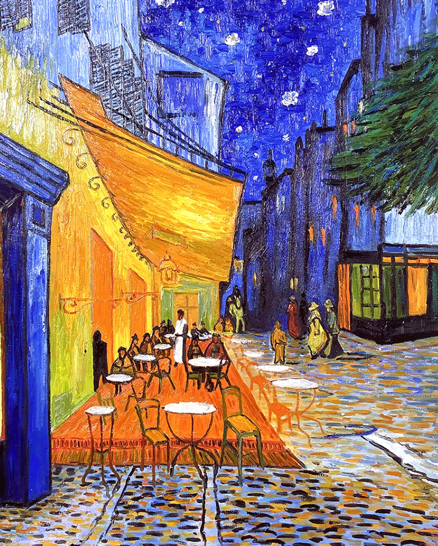 Galerie Mont Café Terrace at Night - Vincent Van Gogh^ Van Gogh