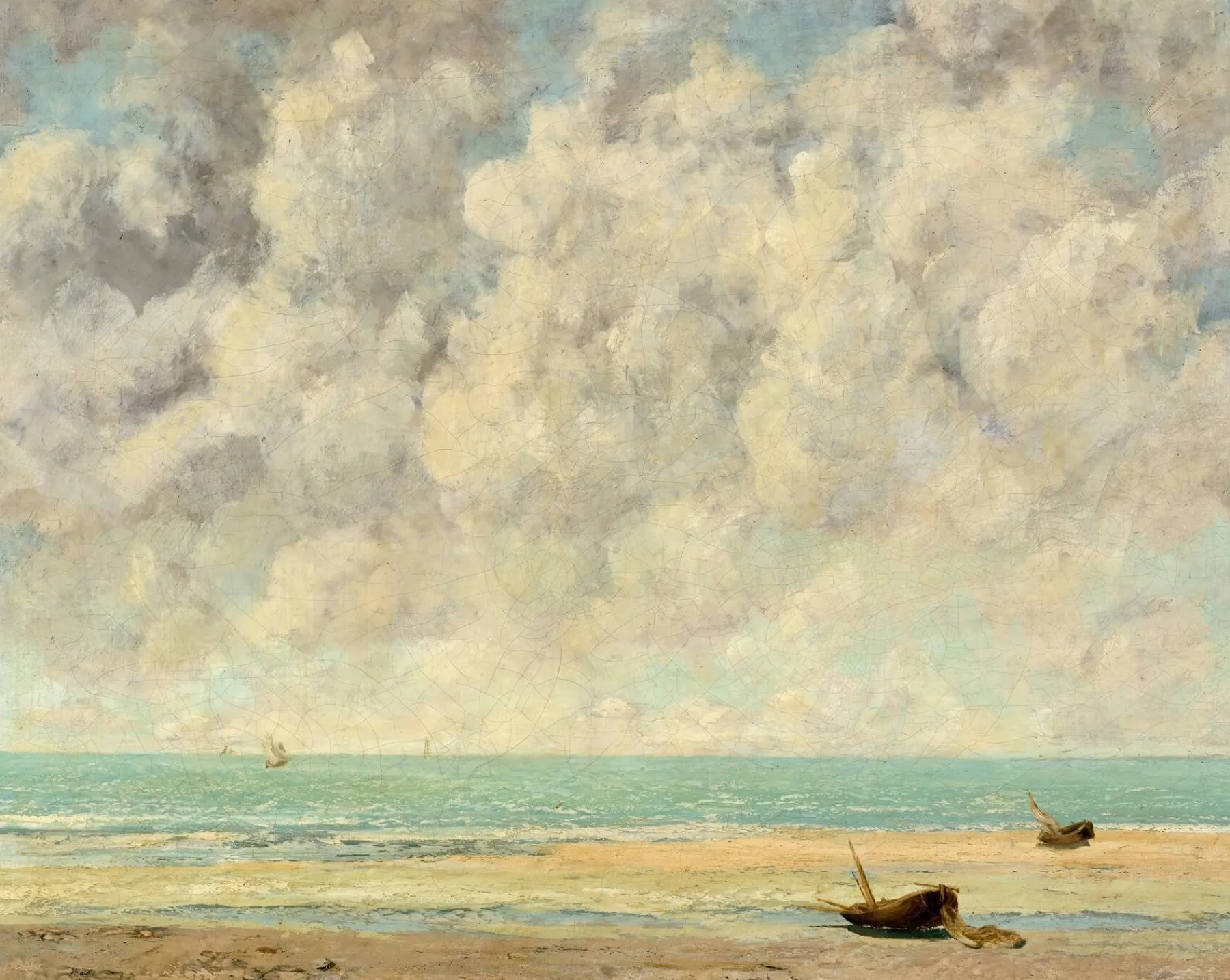 Galerie Mont Calm sea I - Gustave Courbet^ Courbet