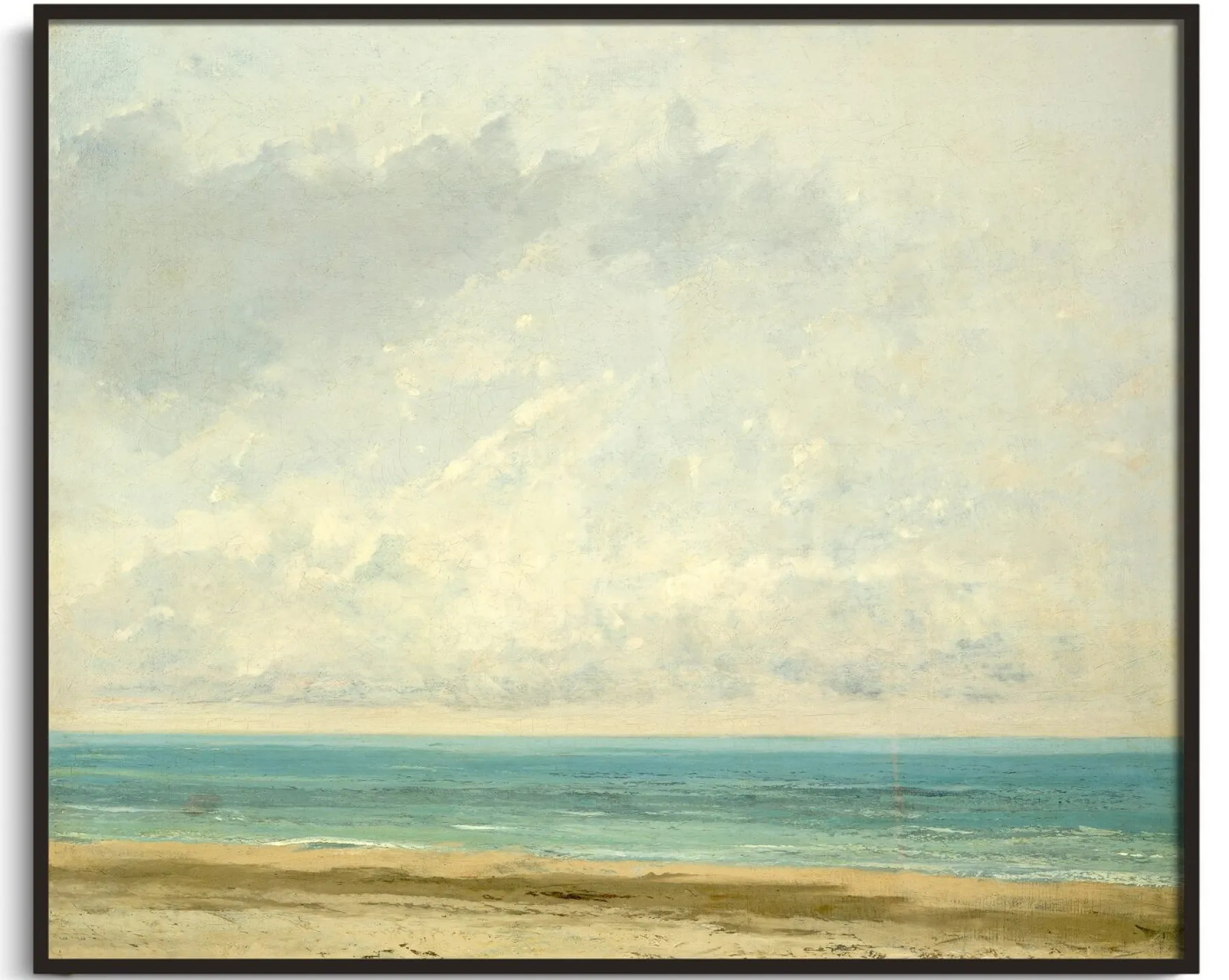 Galerie Mont Calm Sea II - Gustave Courbet^ Courbet