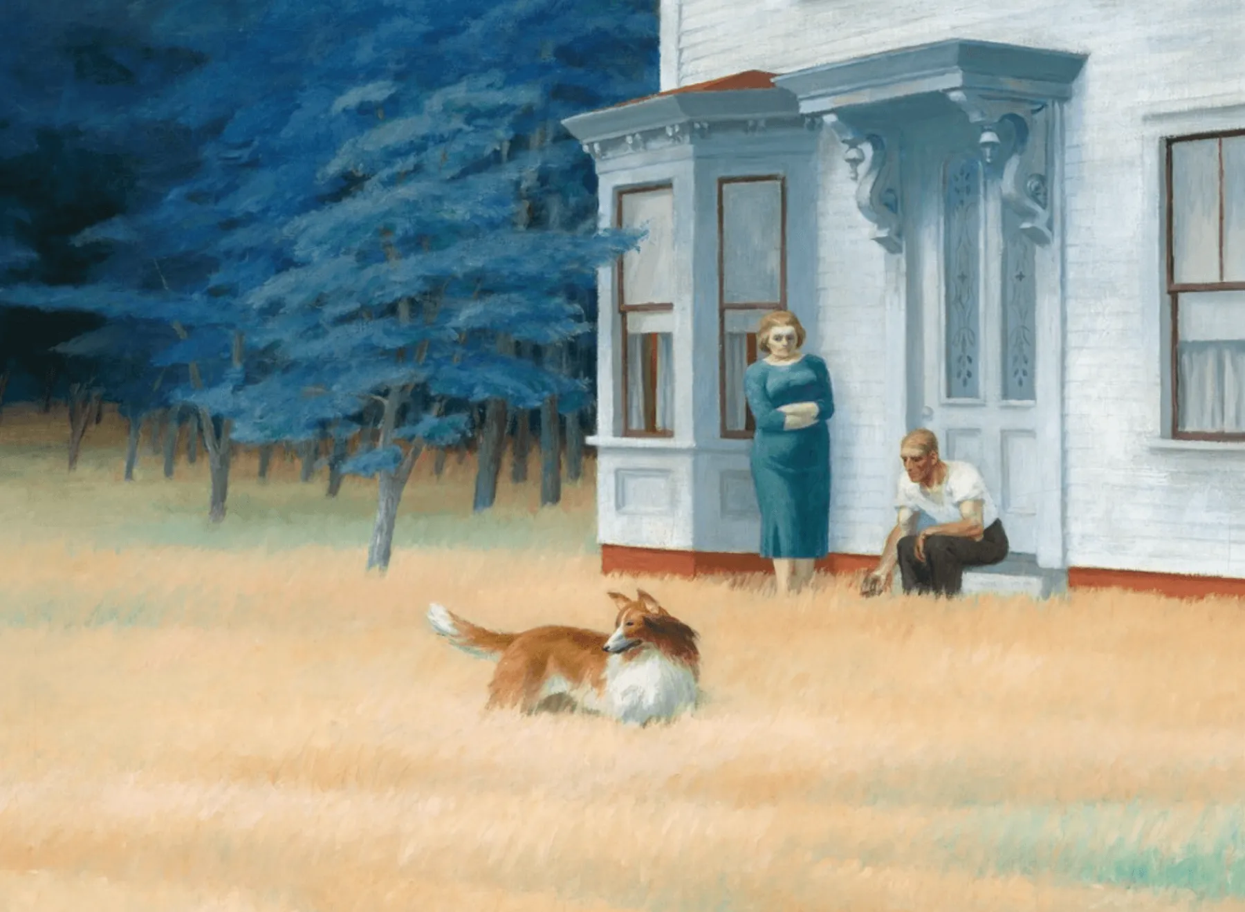 Galerie Mont Cape Cod Evening - Edward Hopper^ Hopper