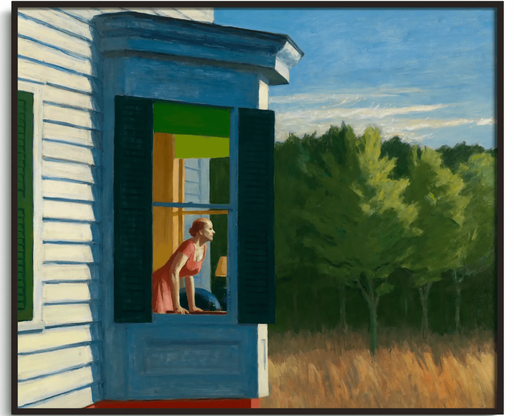 Galerie Mont Cape Cod Morning - Edward Hopper^ Hopper