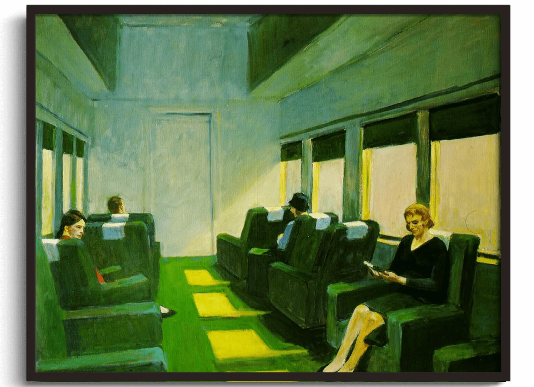 Galerie Mont Chair Car - Edward Hopper^ Hopper