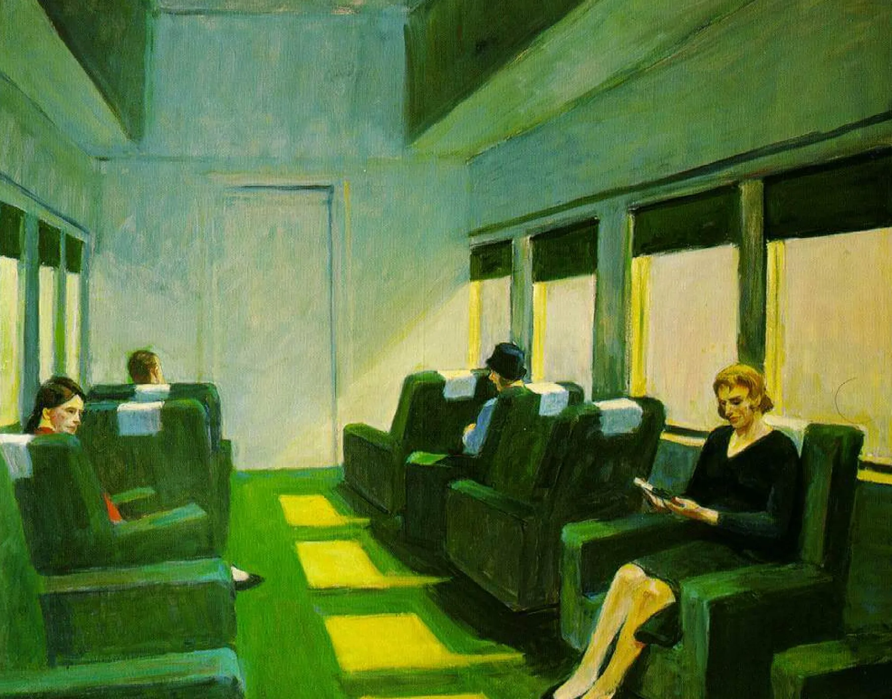 Galerie Mont Chair Car - Edward Hopper^ Hopper
