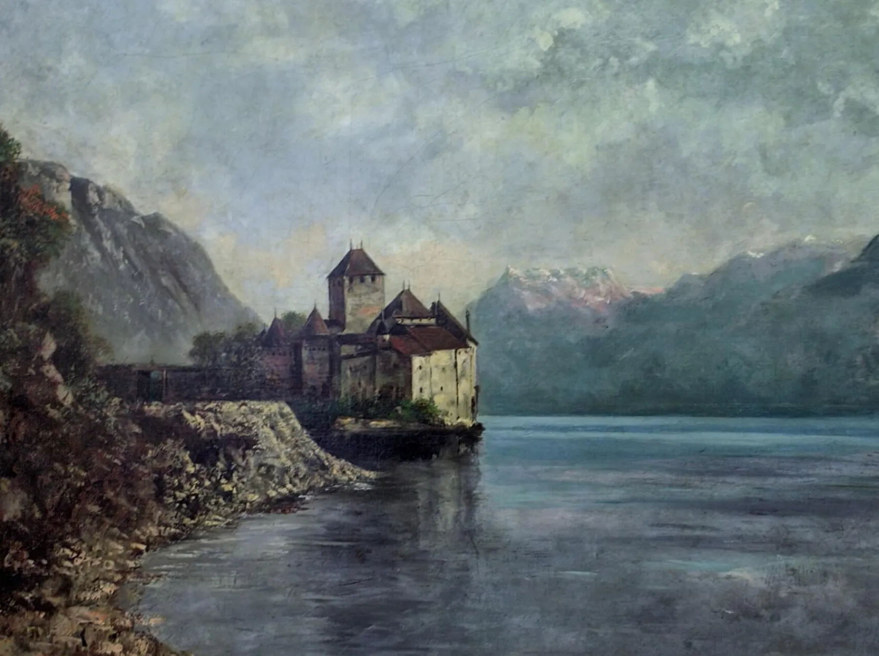 chillon_castle__gustave_courbet_2.webp Galerie Mont Chillon Castle - Gustave Courbet^ Courbet