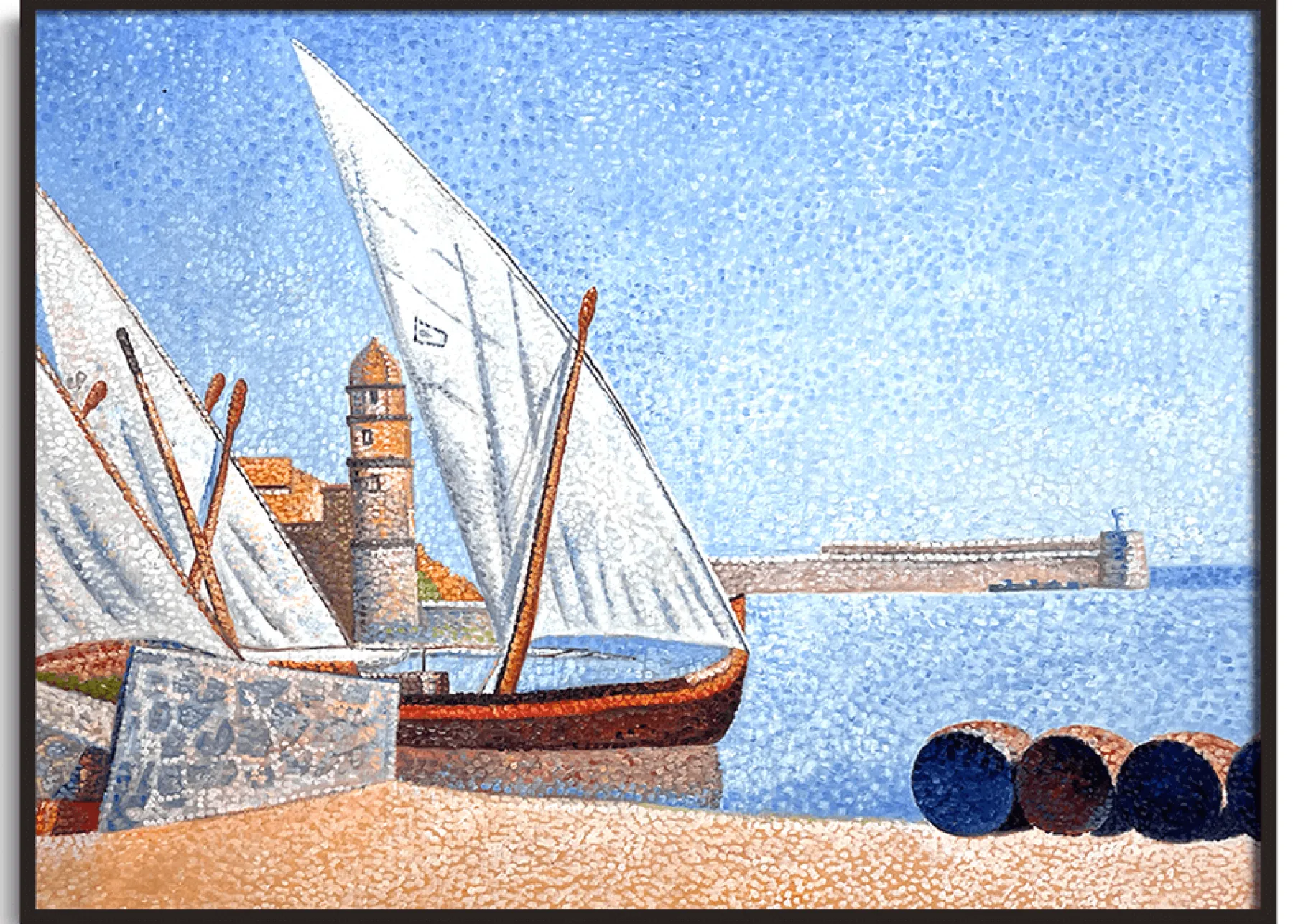 Galerie Mont Collioure, Les Balancelles - Paul Signac^ Signac