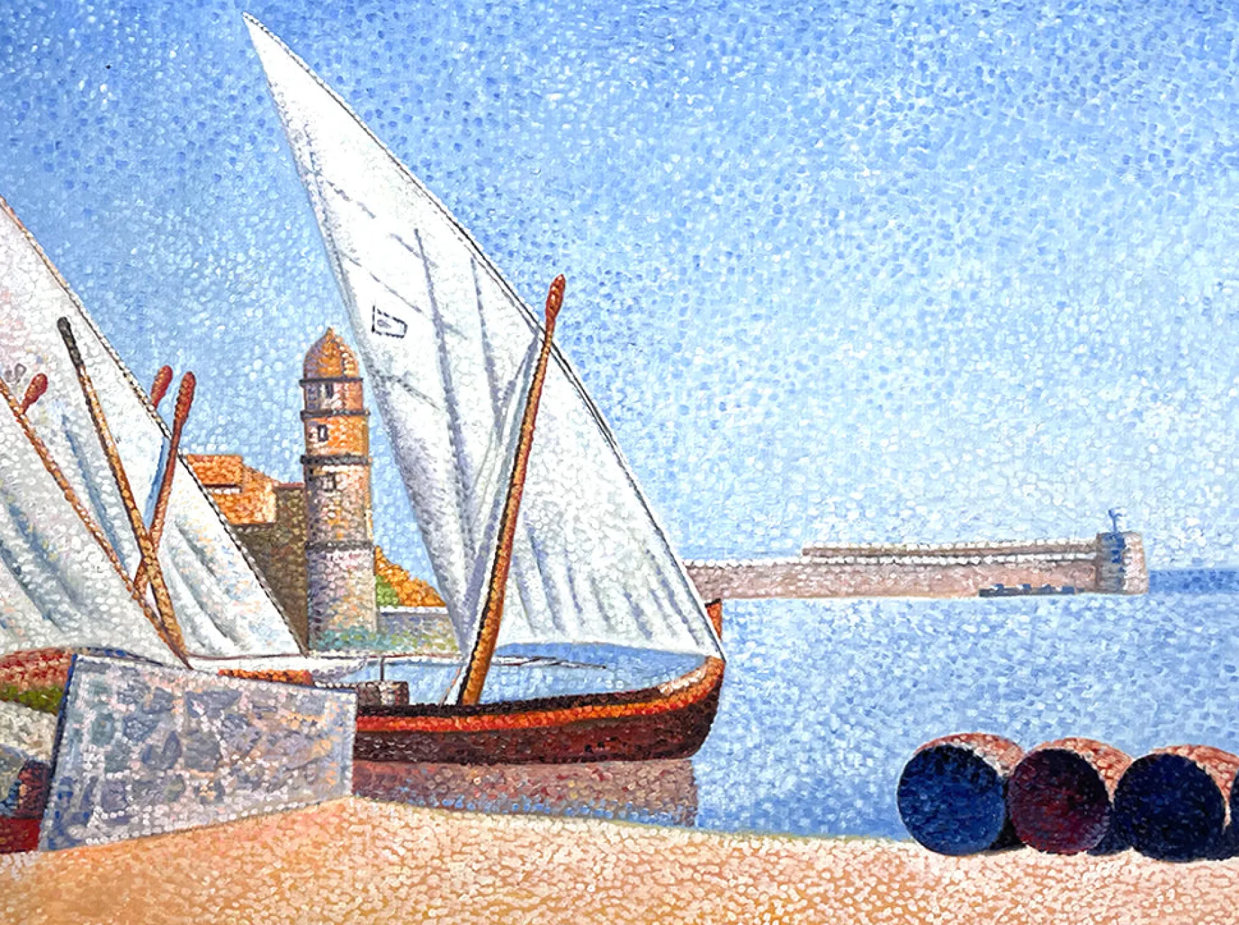 Galerie Mont Collioure, Les Balancelles - Paul Signac^ Signac
