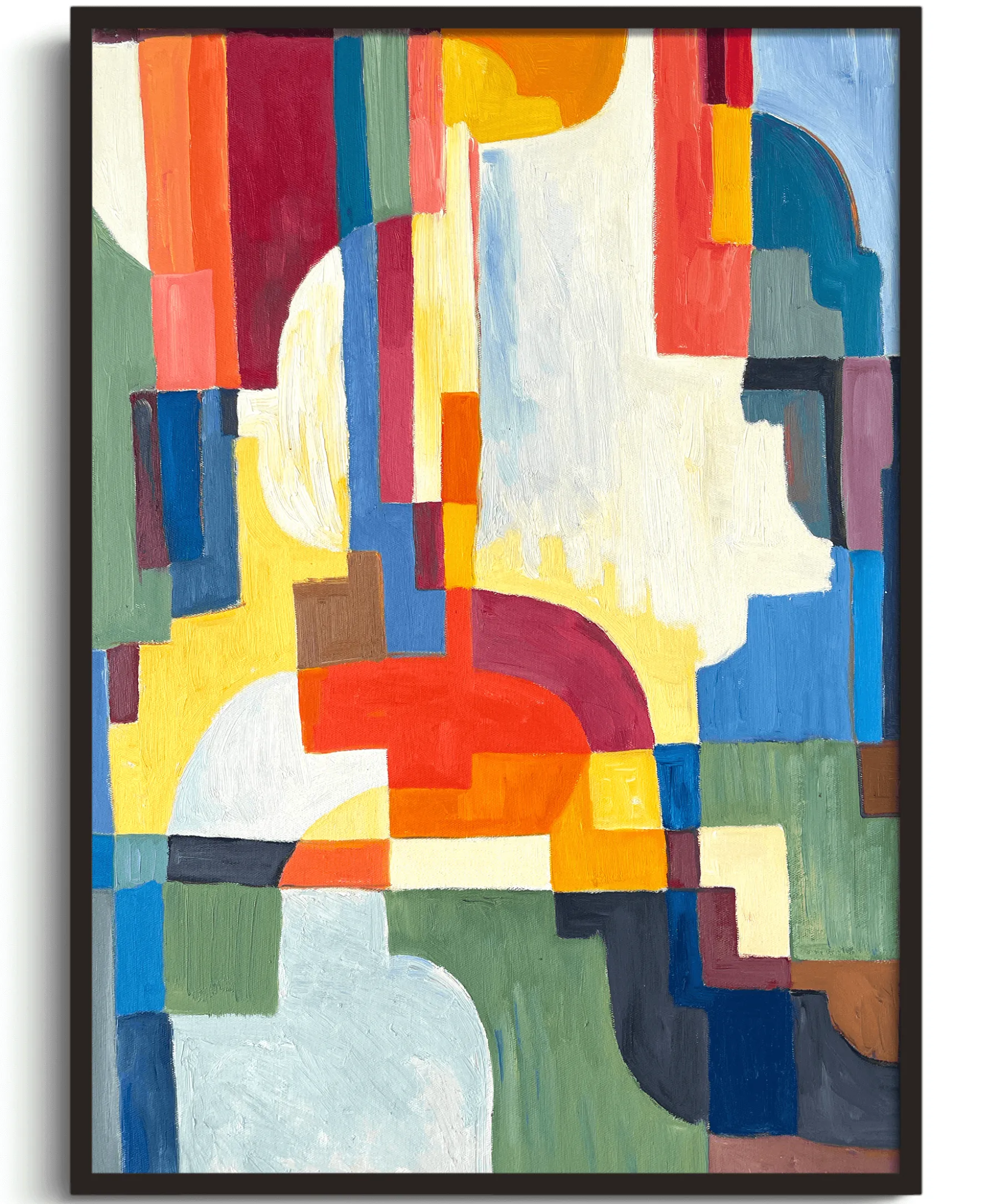 Galerie Mont Colored Forms I - August Macke^ Macke