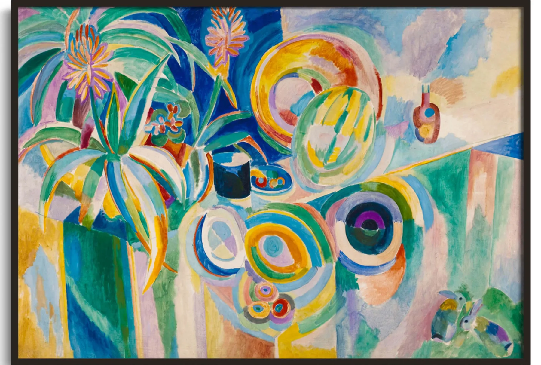 Galerie Mont Colourful symphony - Robert Delaunay^ Delaunay