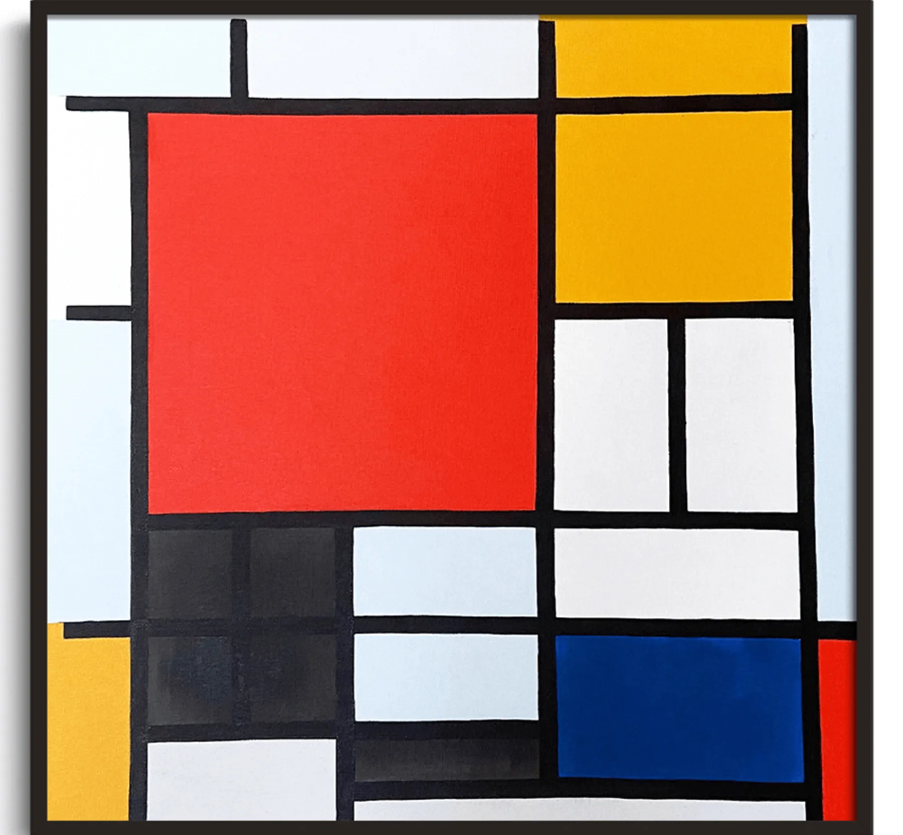 Galerie Mont Composition in Red, Yellow, Blue and Black - Piet Mondrian^ Mondrian