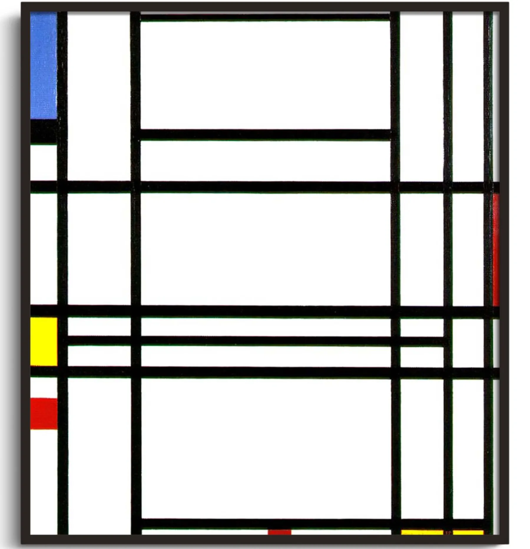 Galerie Mont Composition No 10 - Piet Mondrian^ Mondrian