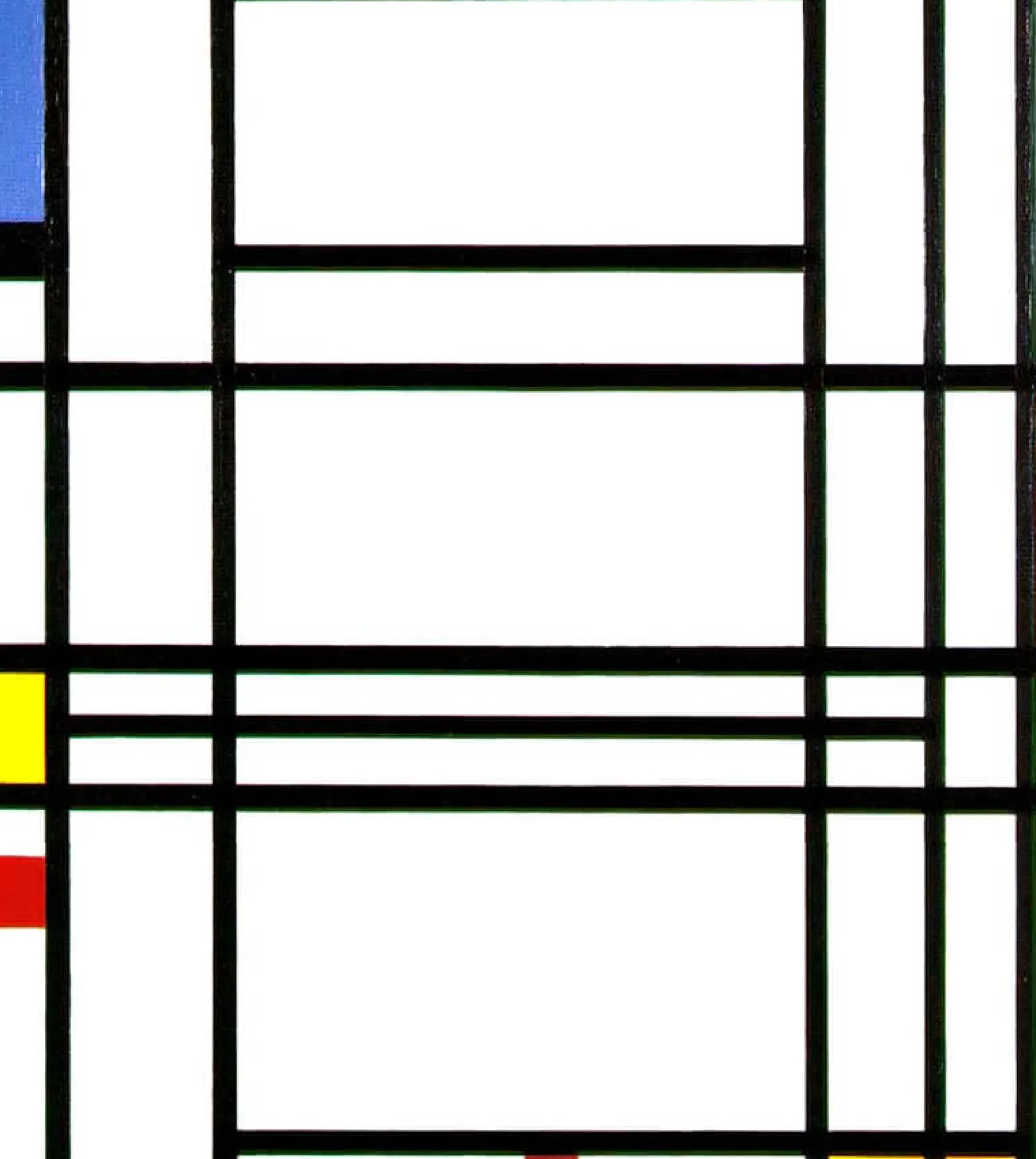 Galerie Mont Composition No 10 - Piet Mondrian^ Mondrian