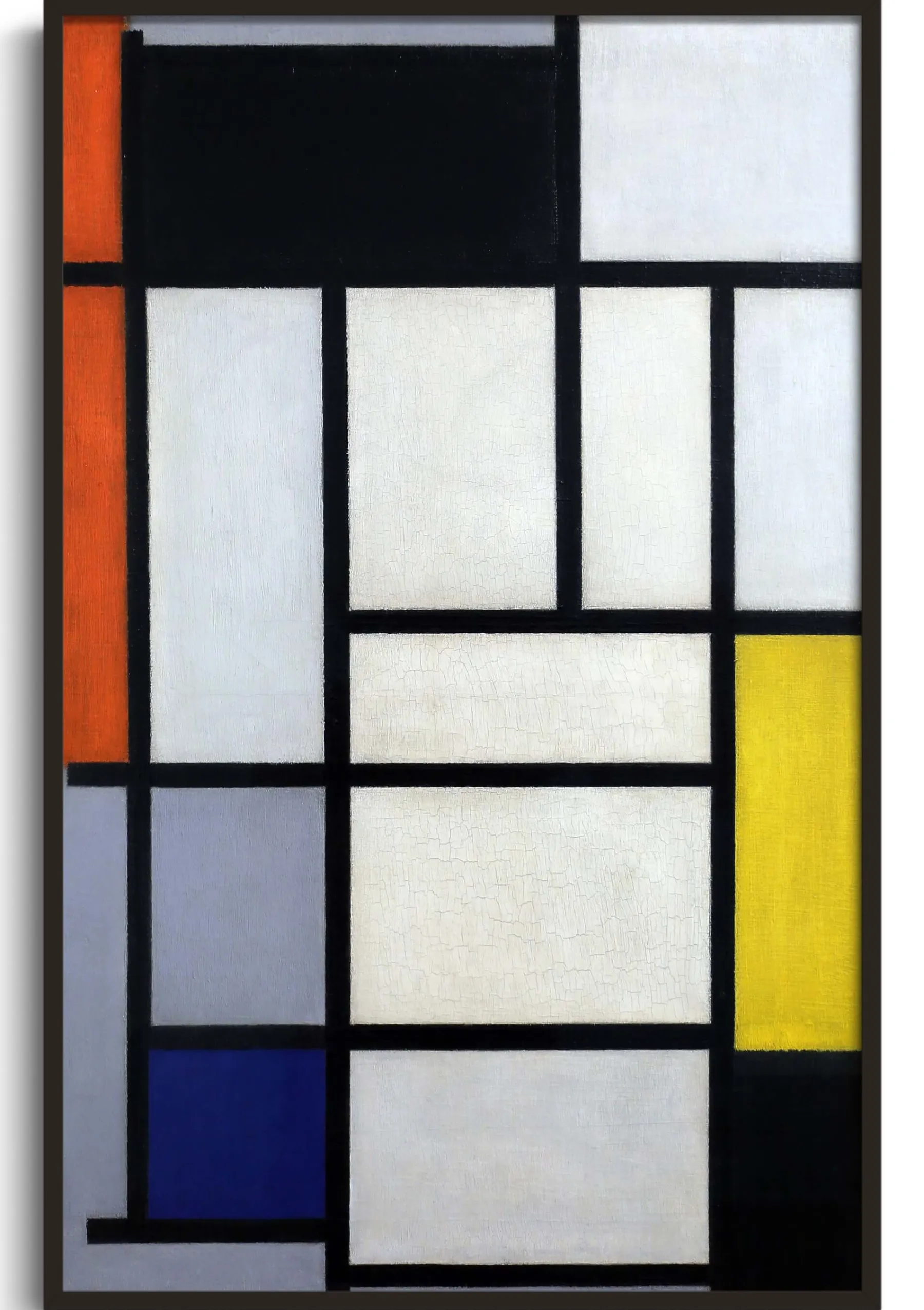 Galerie Mont Composition of Red, Black, Yellow, Blue and Grey - Piet Mondrian^ Mondrian