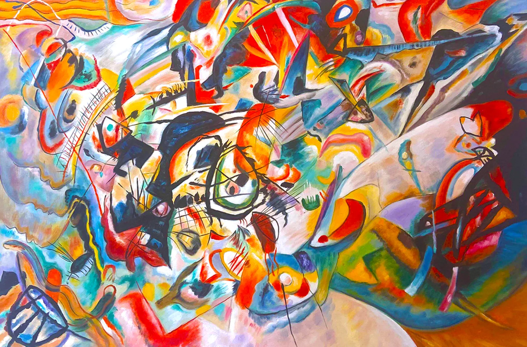 Galerie Mont Composition VII - Vassily Kandinsky^ Kandinsky