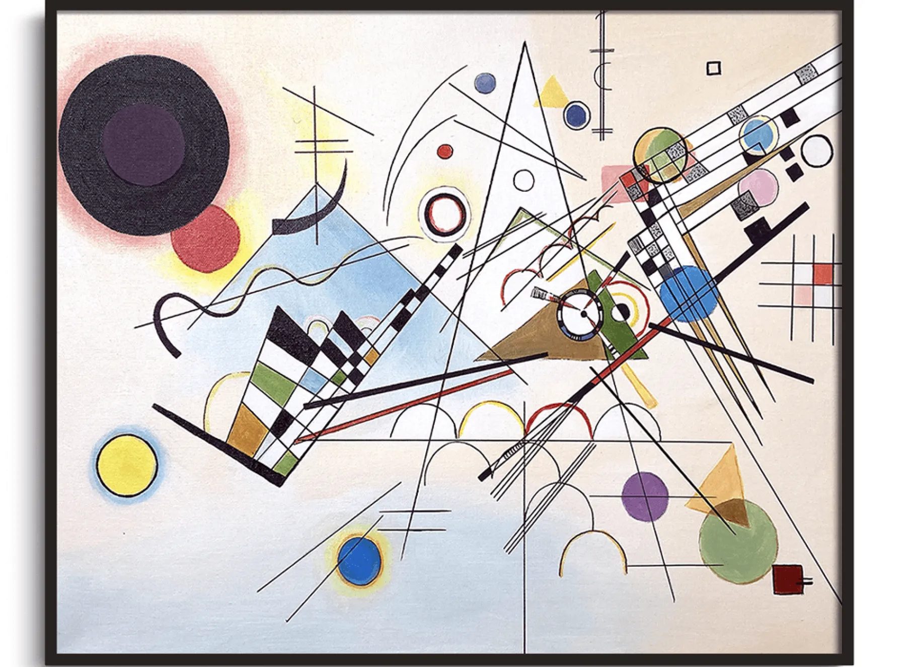 Galerie Mont Composition VIII - Vassily Kandinsky^ Kandinsky