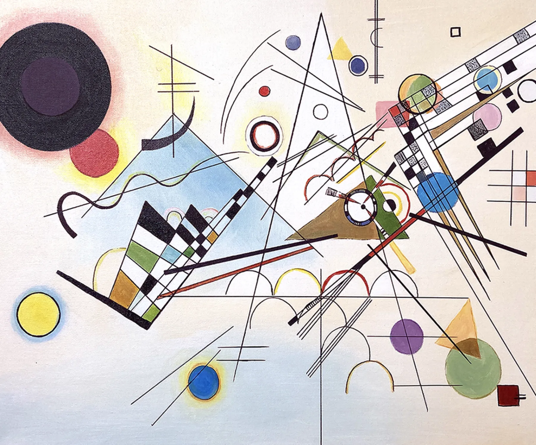 Galerie Mont Composition VIII - Vassily Kandinsky^ Kandinsky