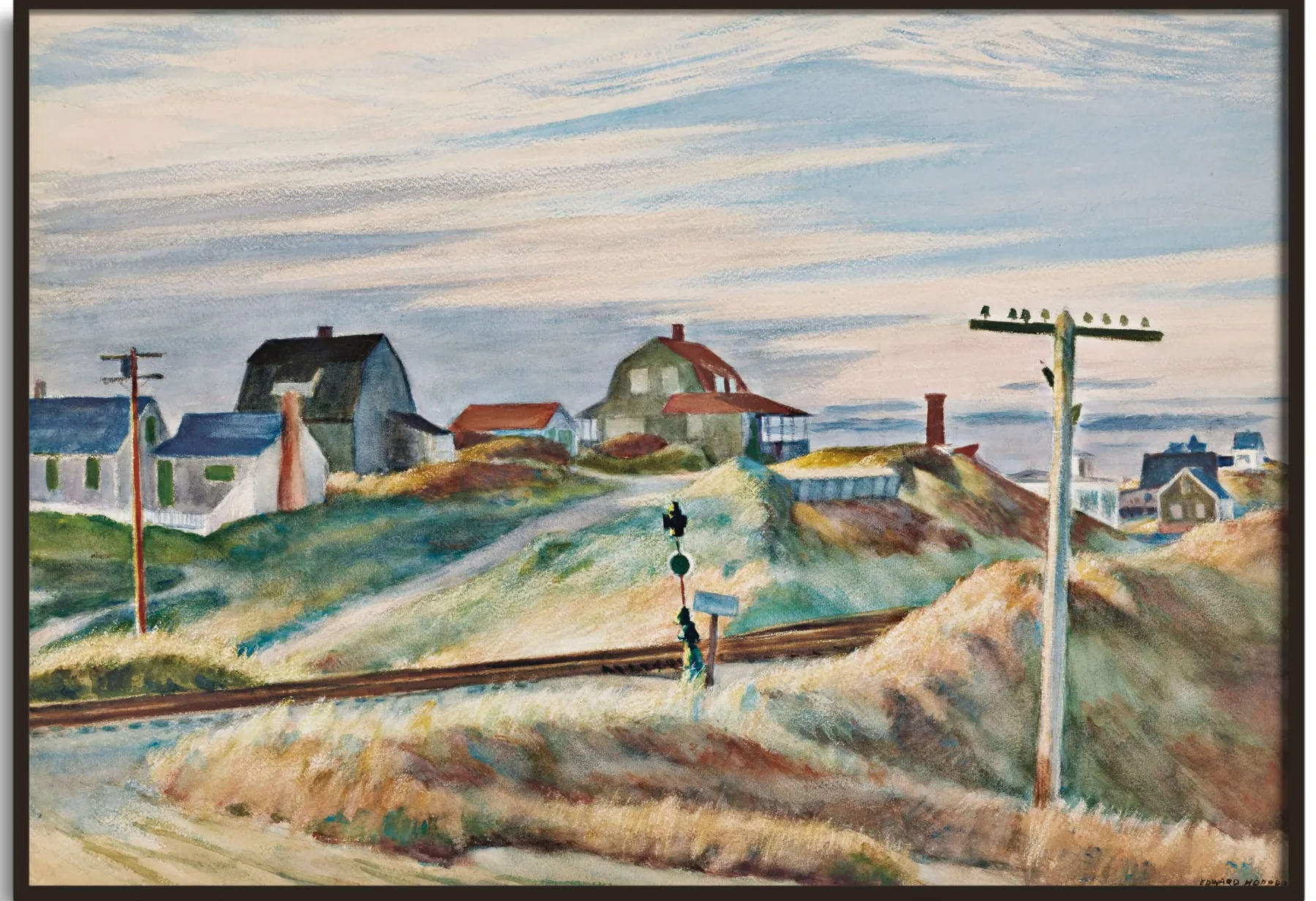 Galerie Mont Cottages at North Truro - Edward Hopper^ Hopper