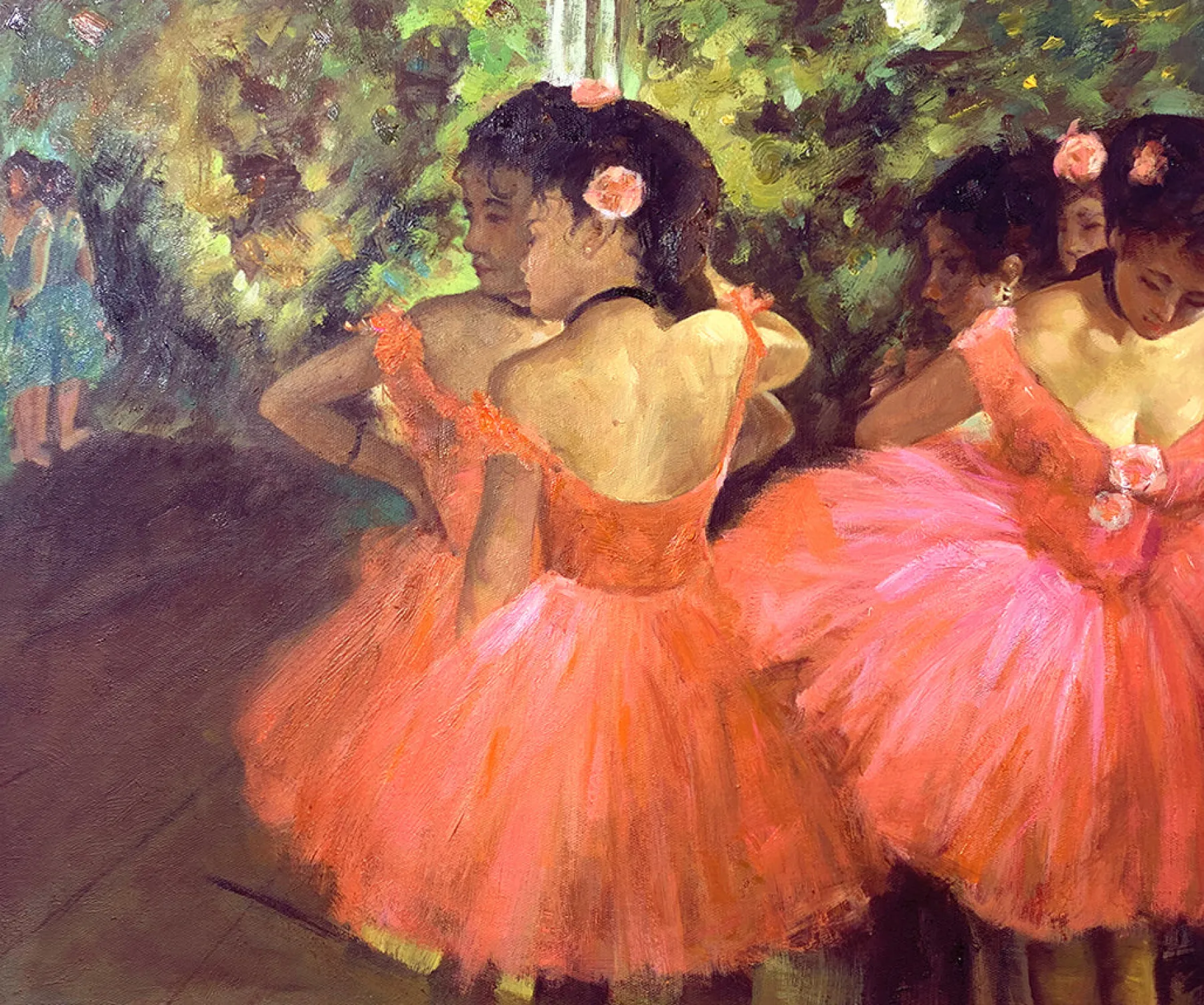 Galerie Mont Dancers in pink - Edgard Degas^ Degas