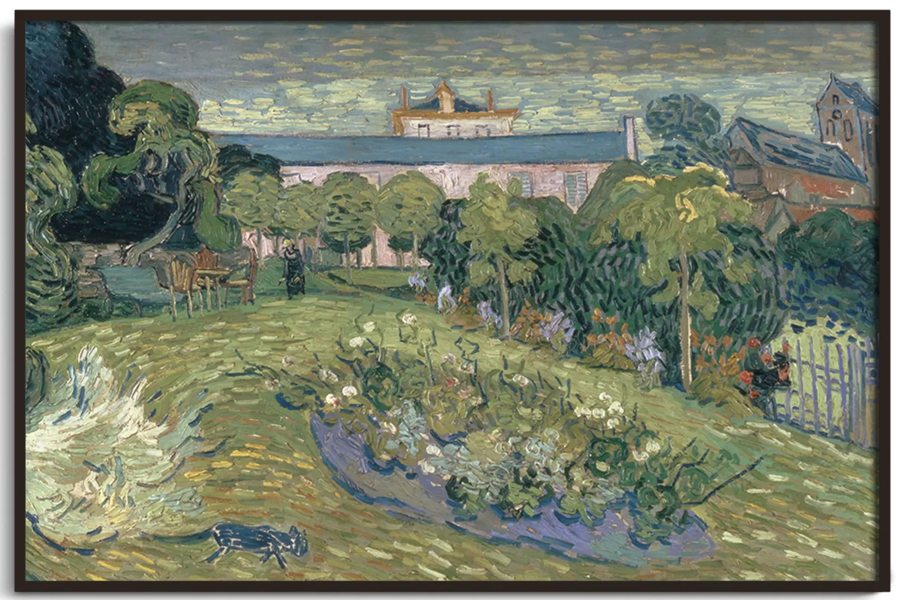 Galerie Mont Daubigny's garden - Vincent Van Gogh^ Van Gogh