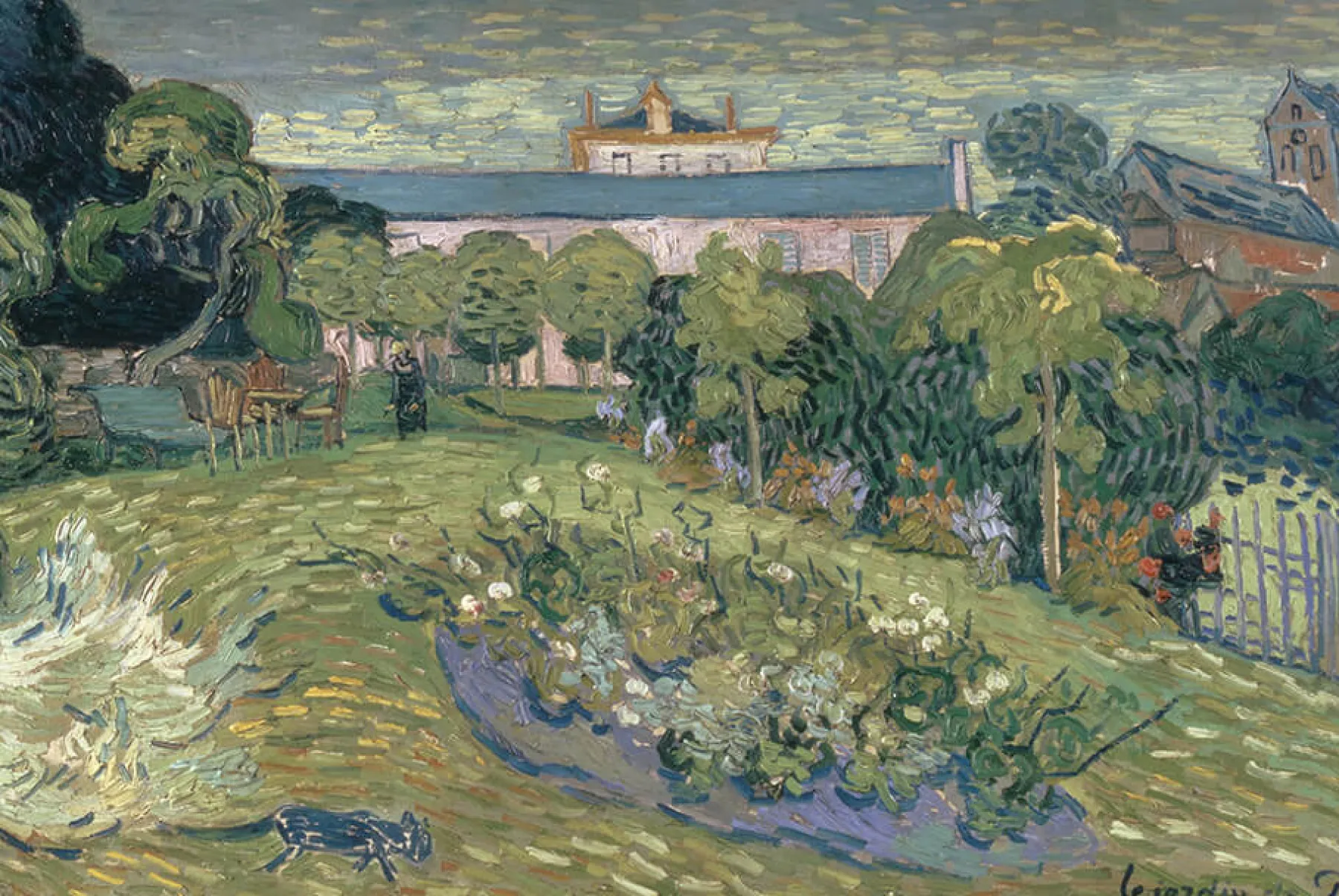 Galerie Mont Daubigny's garden - Vincent Van Gogh^ Van Gogh