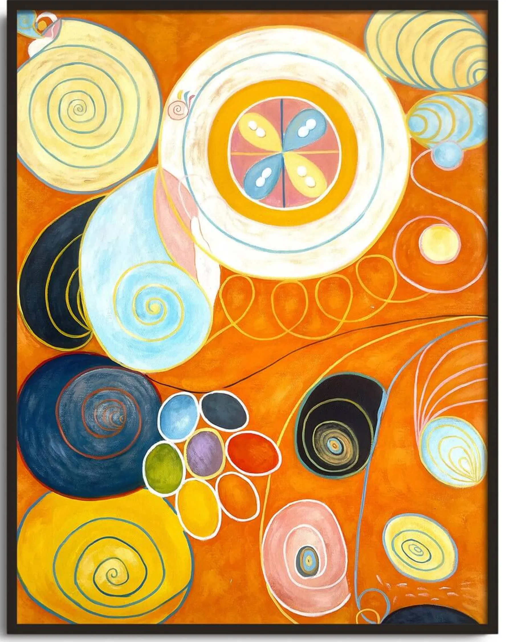Galerie Mont De tio största - nr 3 Ynglingaåldern - Hilma de Klint^ De Klint