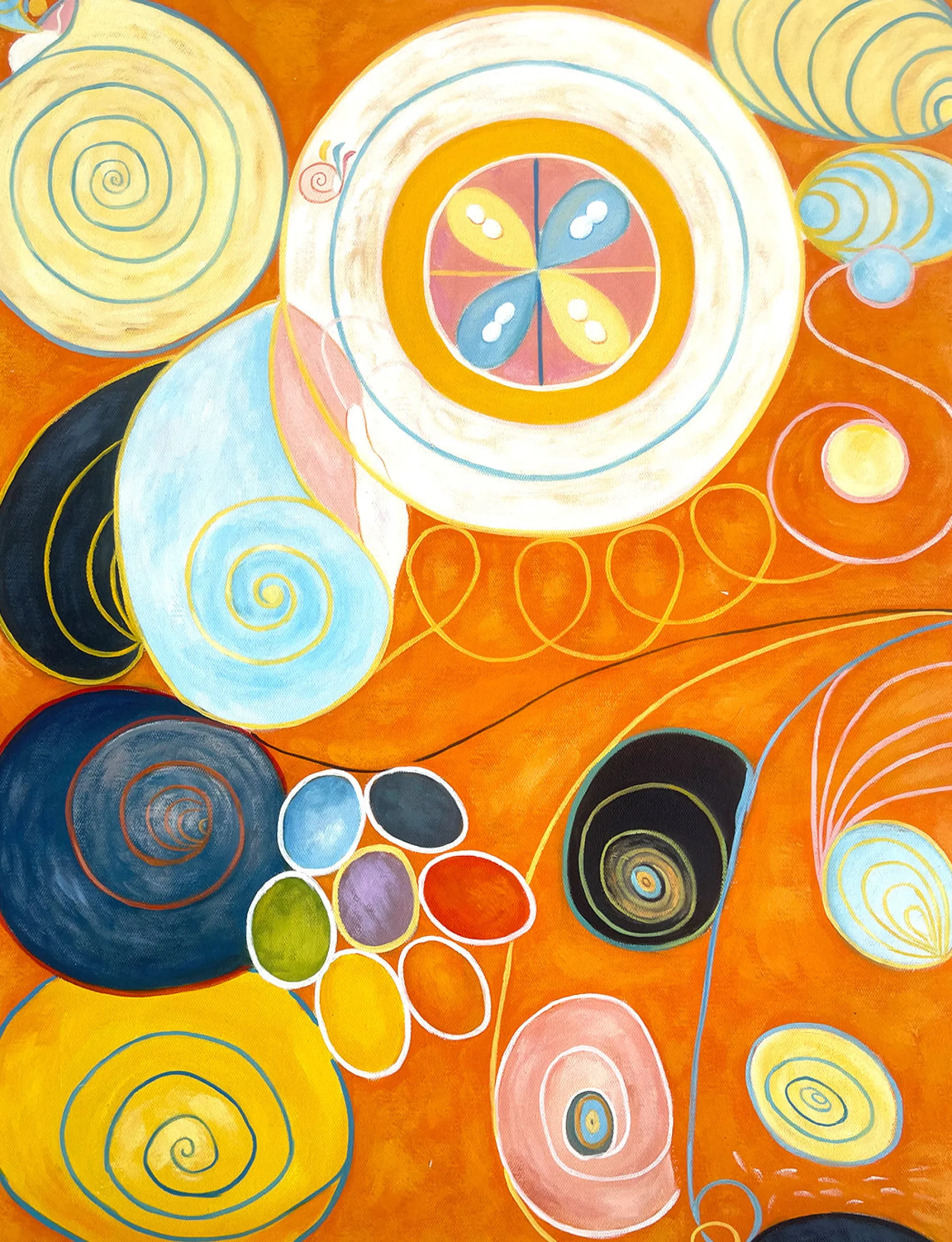 Galerie Mont De tio största - nr 3 Ynglingaåldern - Hilma de Klint^ De Klint