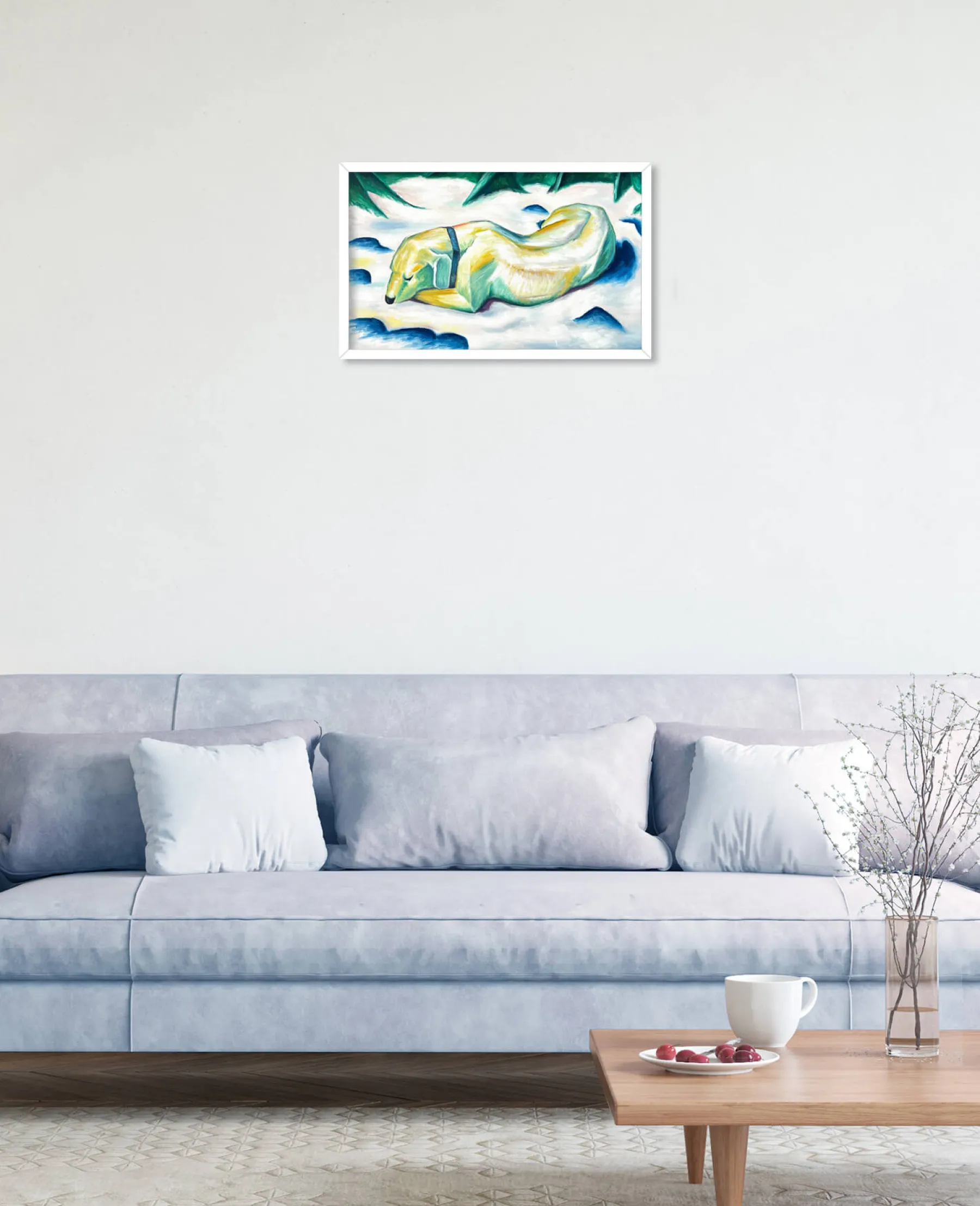 dog_lying_in_the_snow__franz_marc_10.webp Galerie Mont Dog lying in the snow - Franz Marc^ Franz Marc