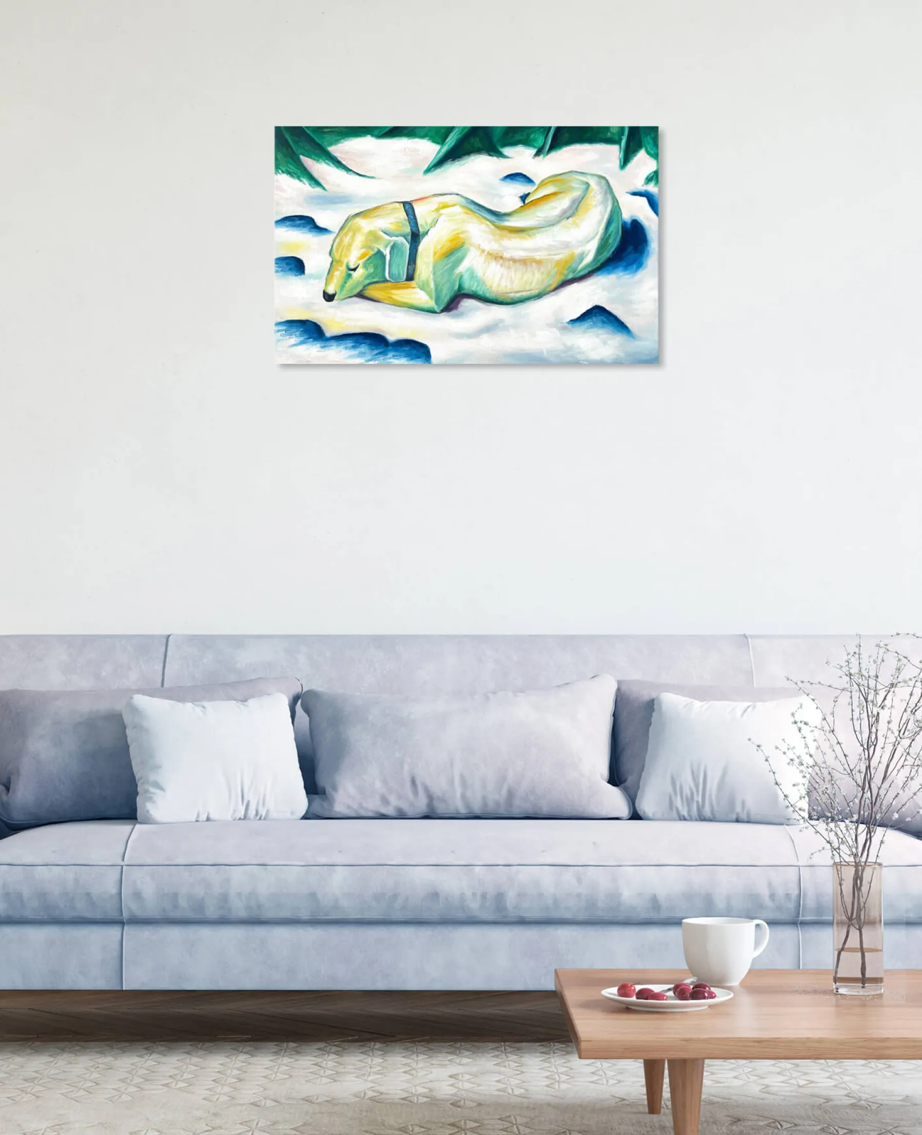 dog_lying_in_the_snow__franz_marc_8.webp Galerie Mont Dog lying in the snow - Franz Marc^ Franz Marc