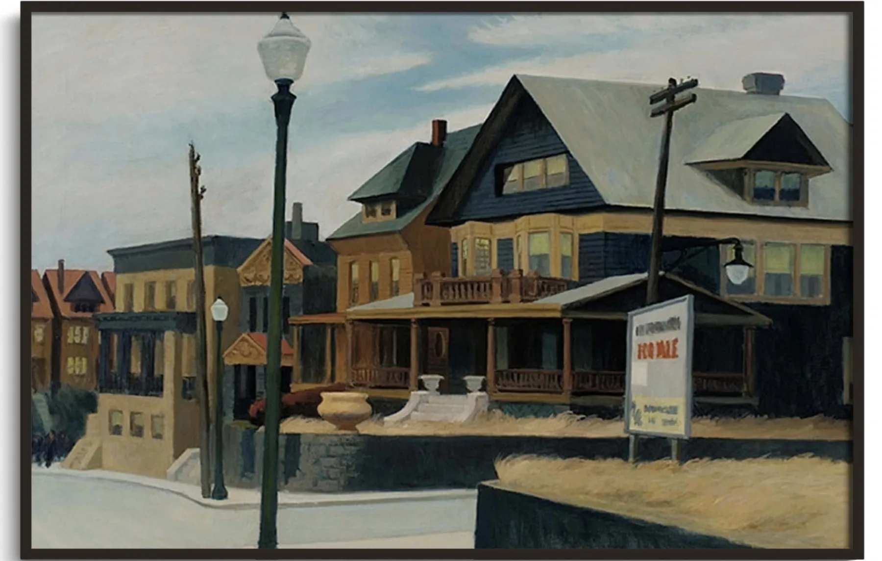Galerie Mont East Wind Over Weehawken - Edward Hopper^ Hopper