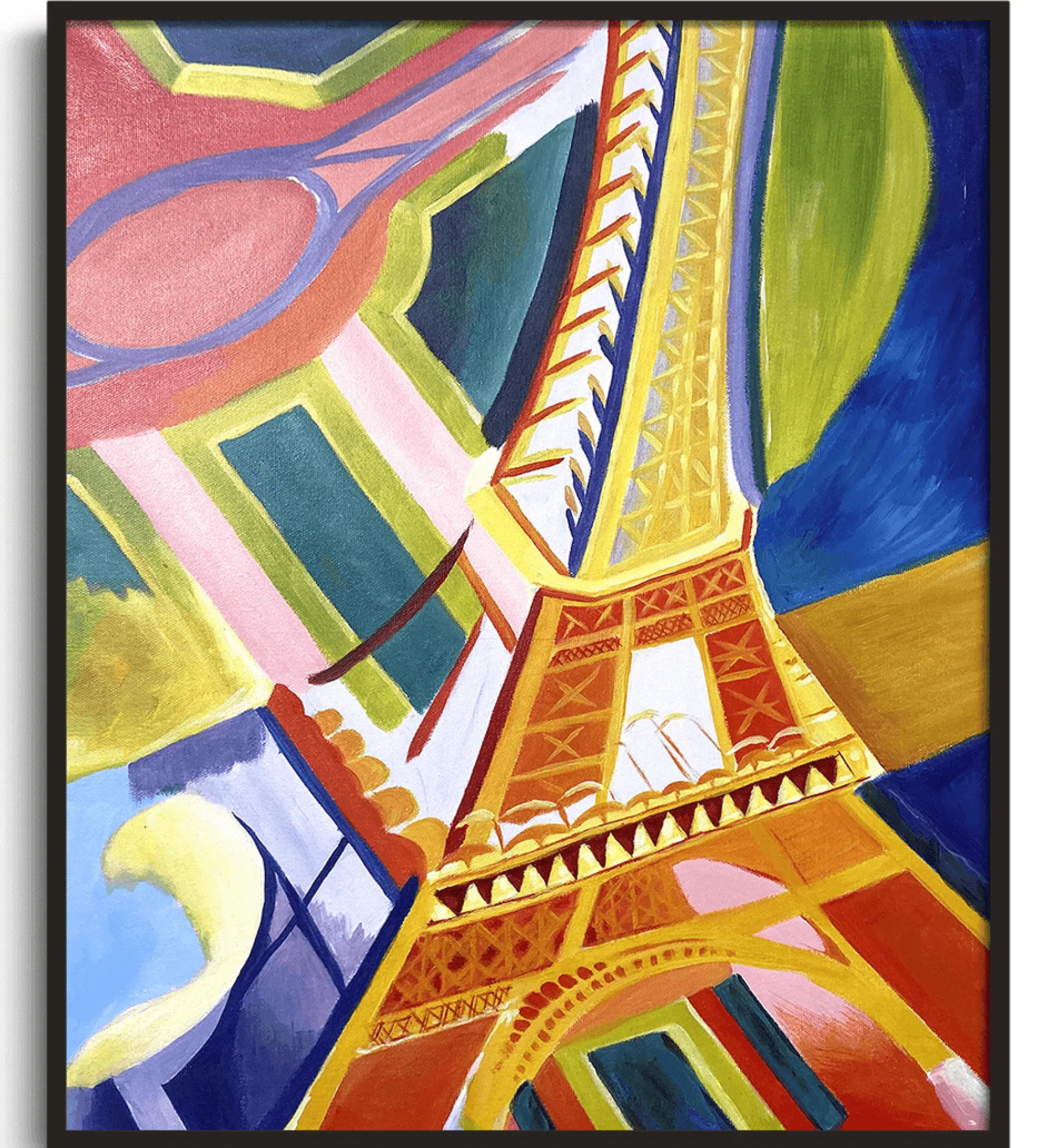 Galerie Mont Eiffel Tower - Robert Delaunay^ Delaunay