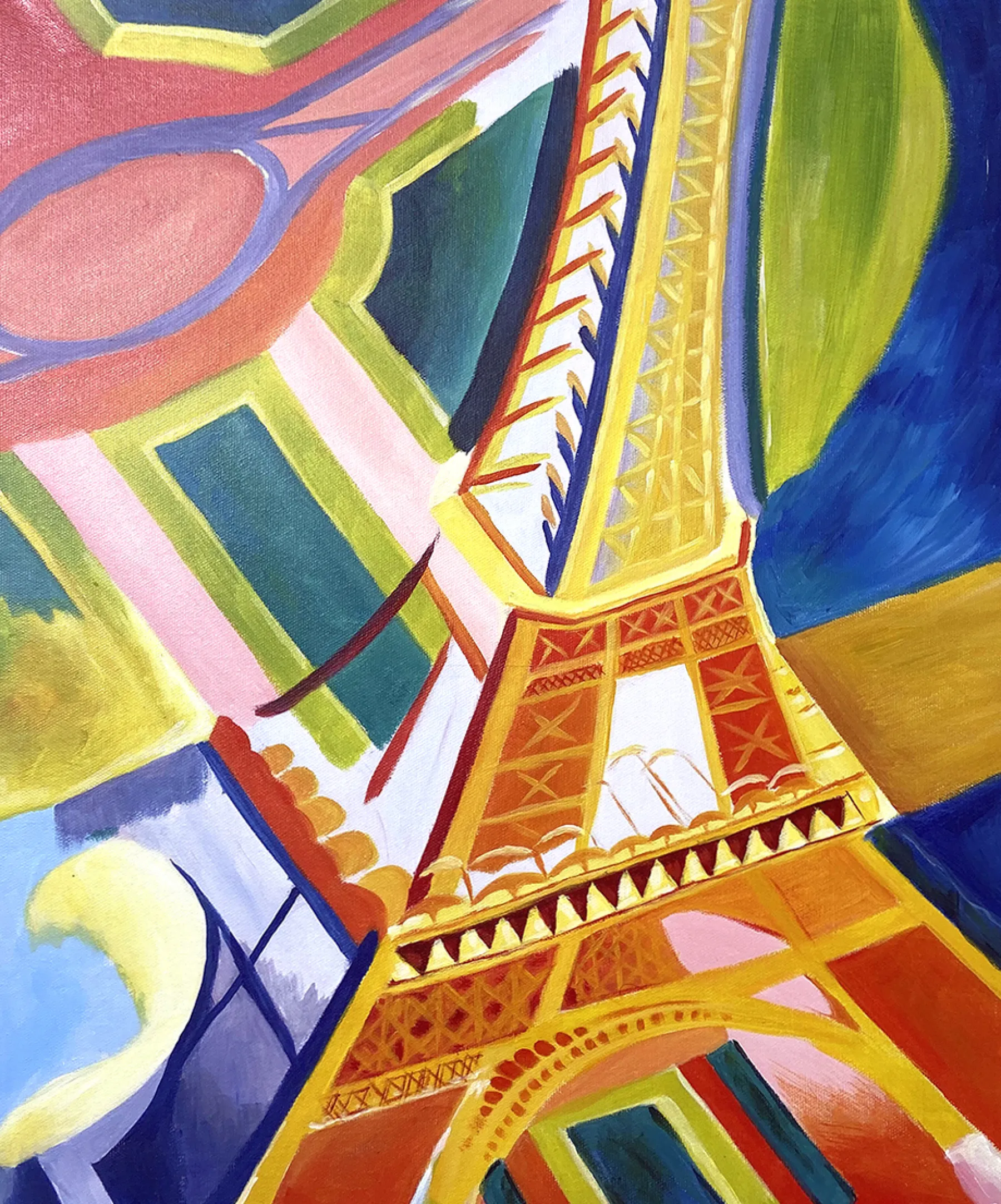 Galerie Mont Eiffel Tower - Robert Delaunay^ Delaunay