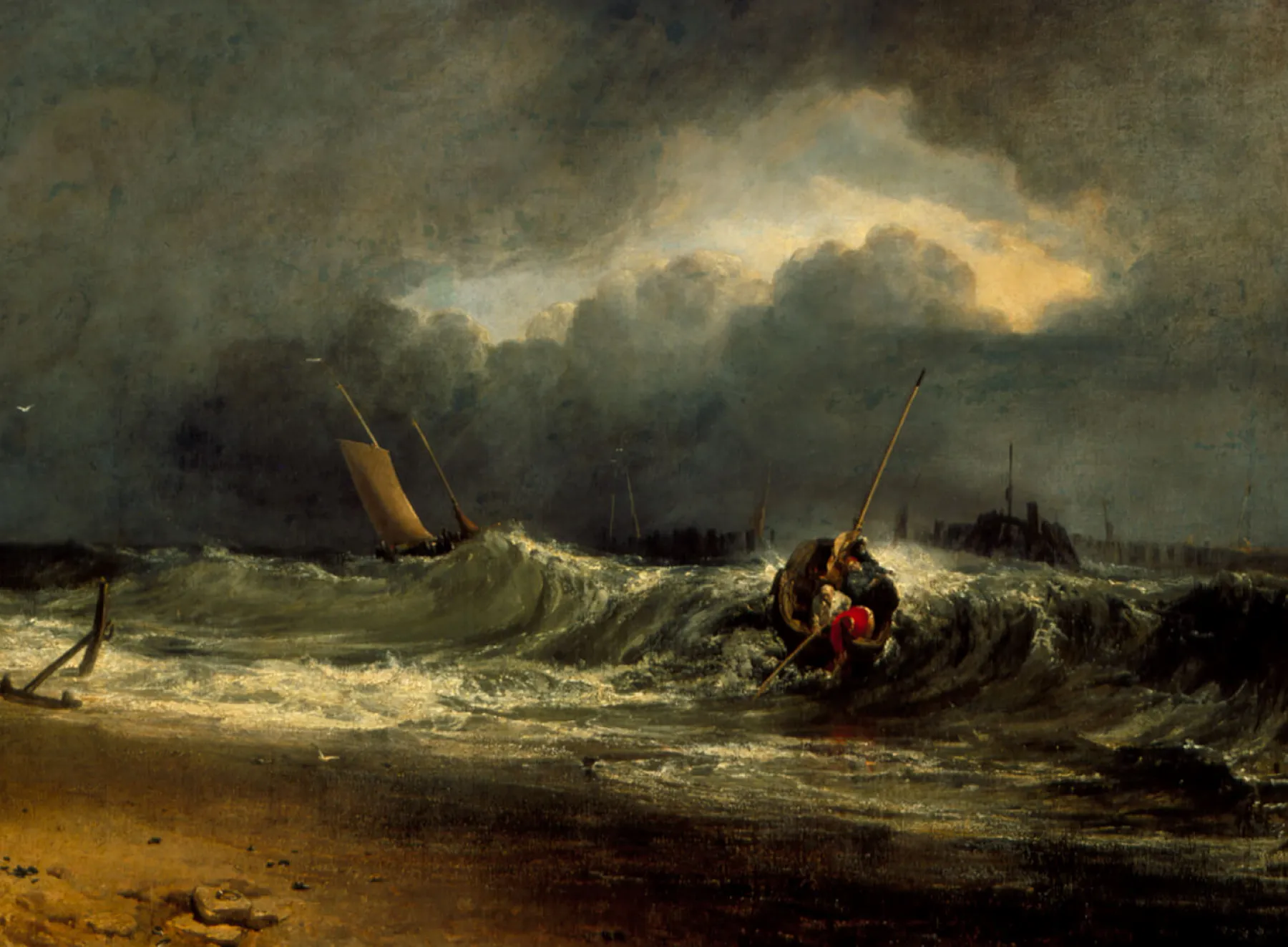 fishermen_on_a_calm_shore_in_stormy_weather__william_turner_2.webp Galerie Mont Fishermen on a calm shore in stormy weather - William Turner^ Turner