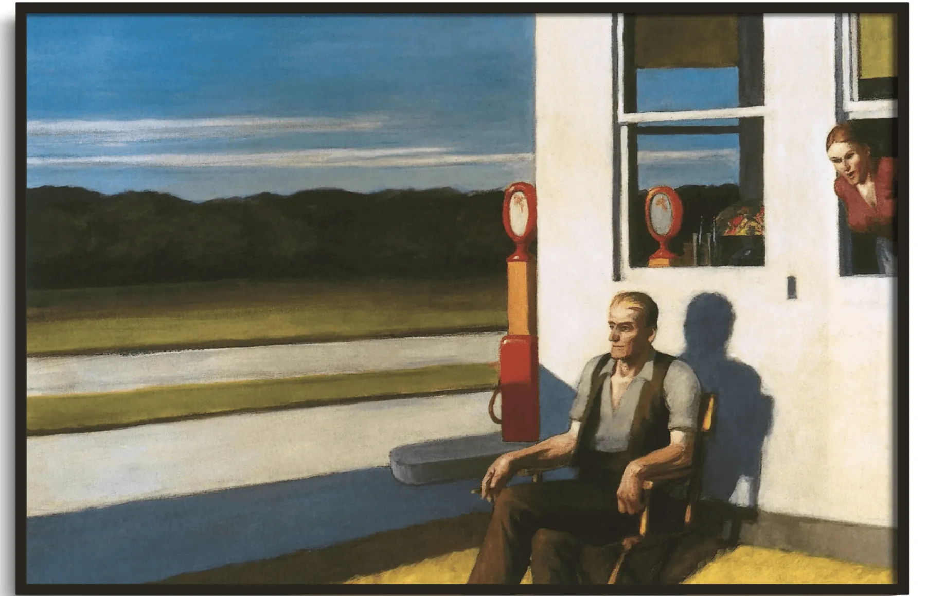 Galerie Mont Four Lane Road - Edward Hopper^ Hopper