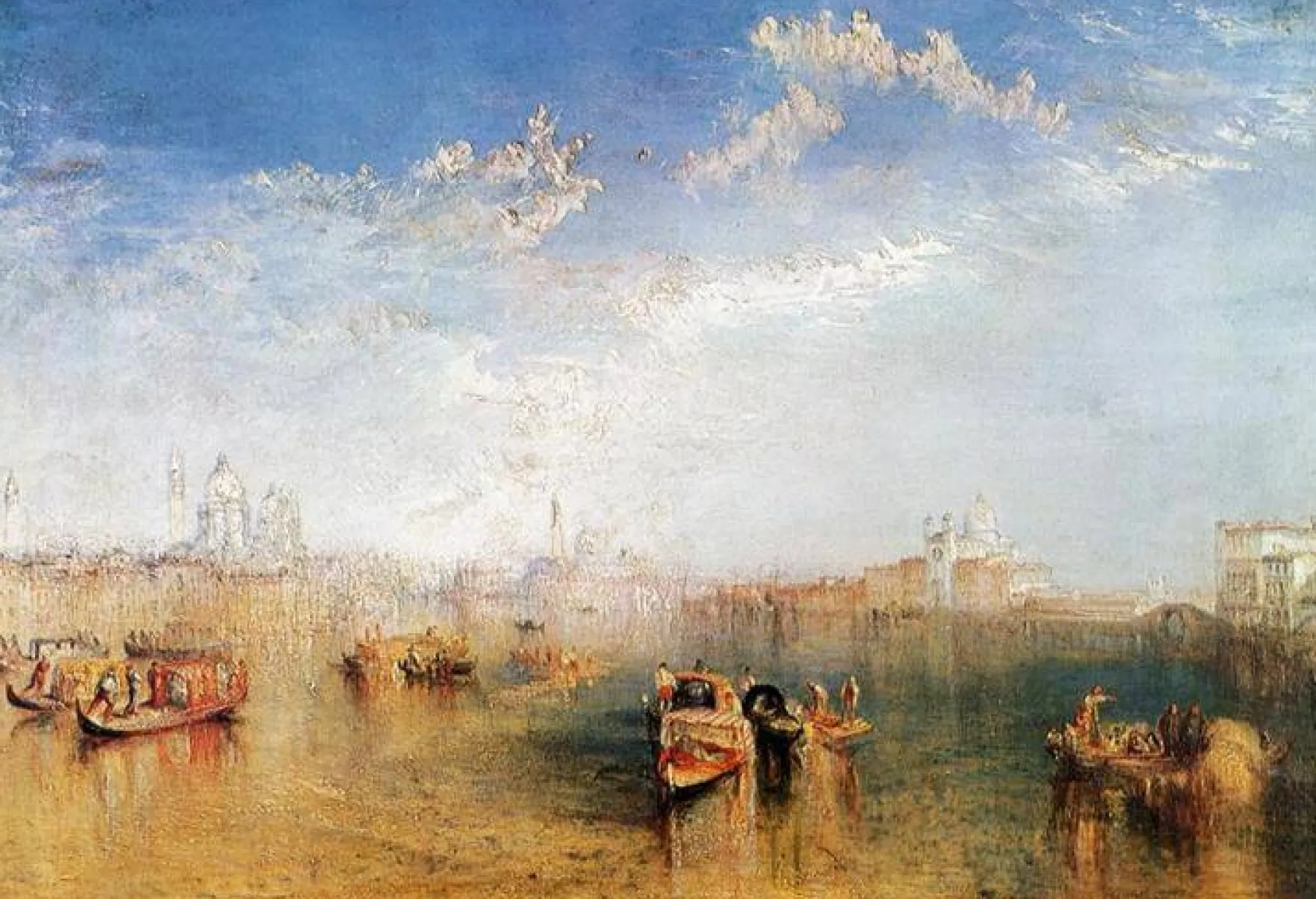 Galerie Mont Giudecca, La Donna della Salute and San Giorgio - William Turner^ Turner