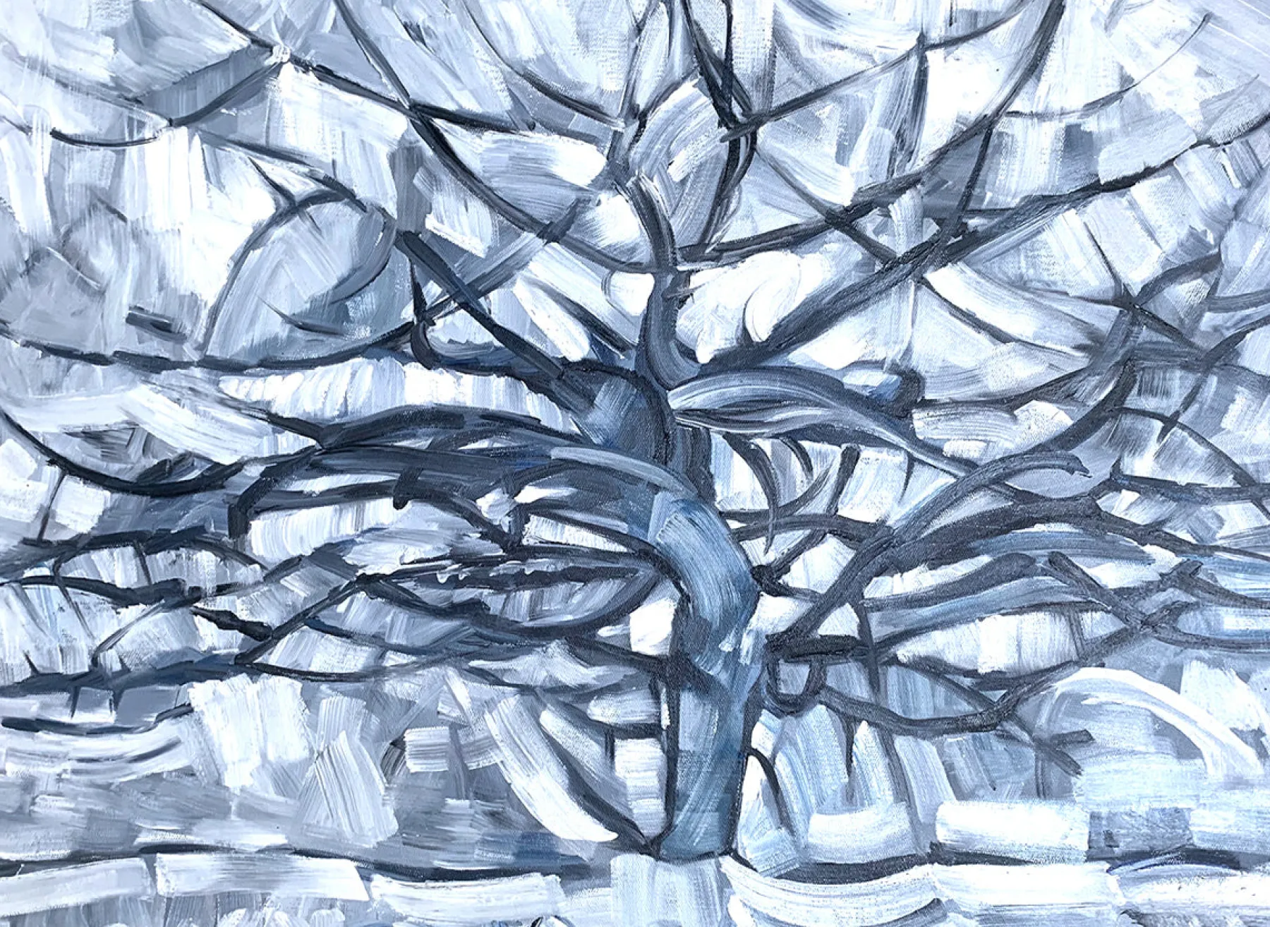 Galerie Mont Gray Tree - Piet Mondrian^ Mondrian