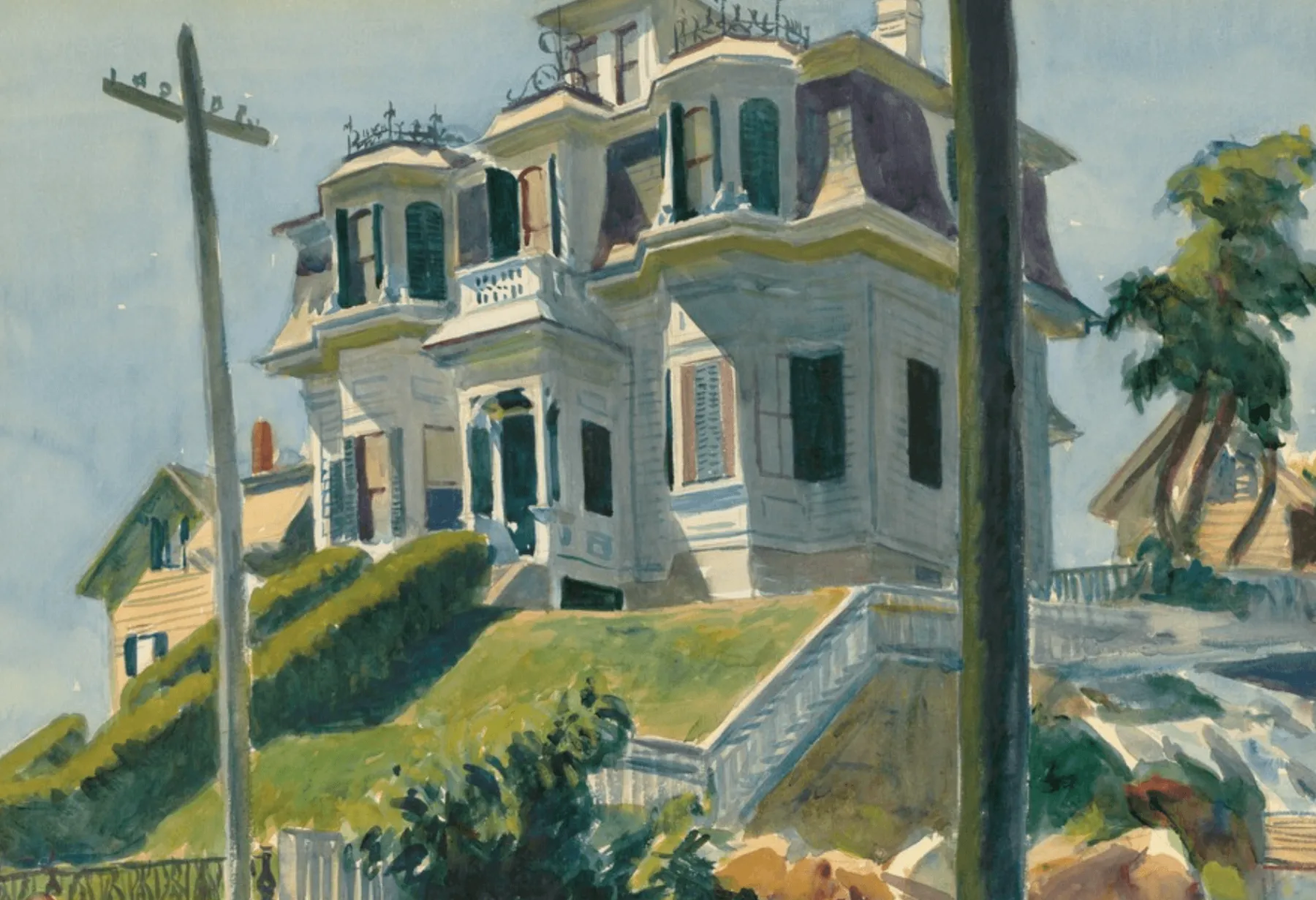 Galerie Mont Haskell's House - Edward Hopper^ Hopper