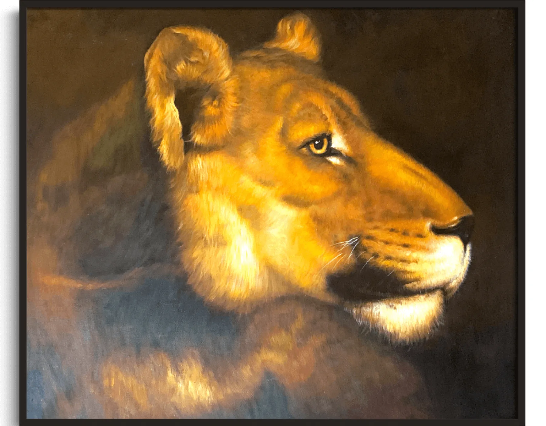 Galerie Mont Head of lion - Théodore Géricault^ Géricault