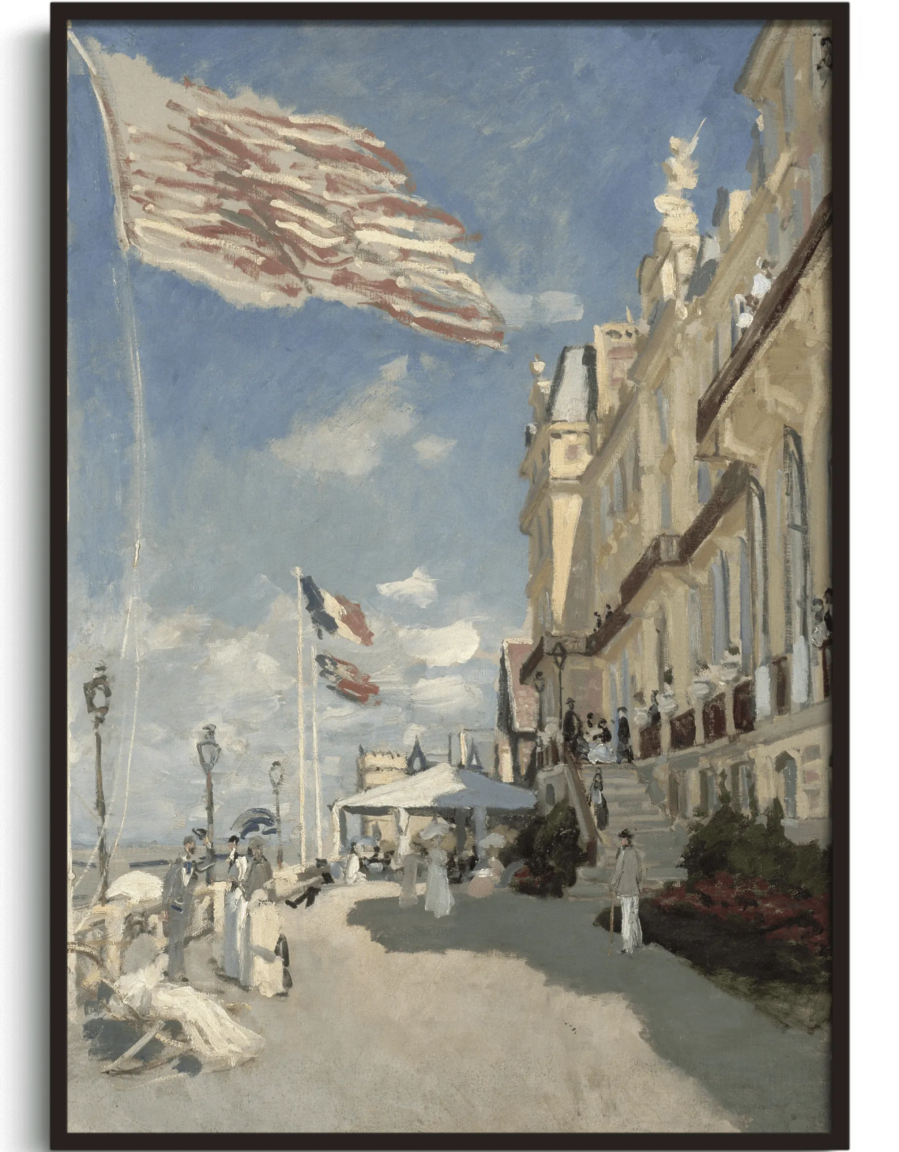 Galerie Mont Hotel des roches noires. Trouville - Claude Monet^ Monet