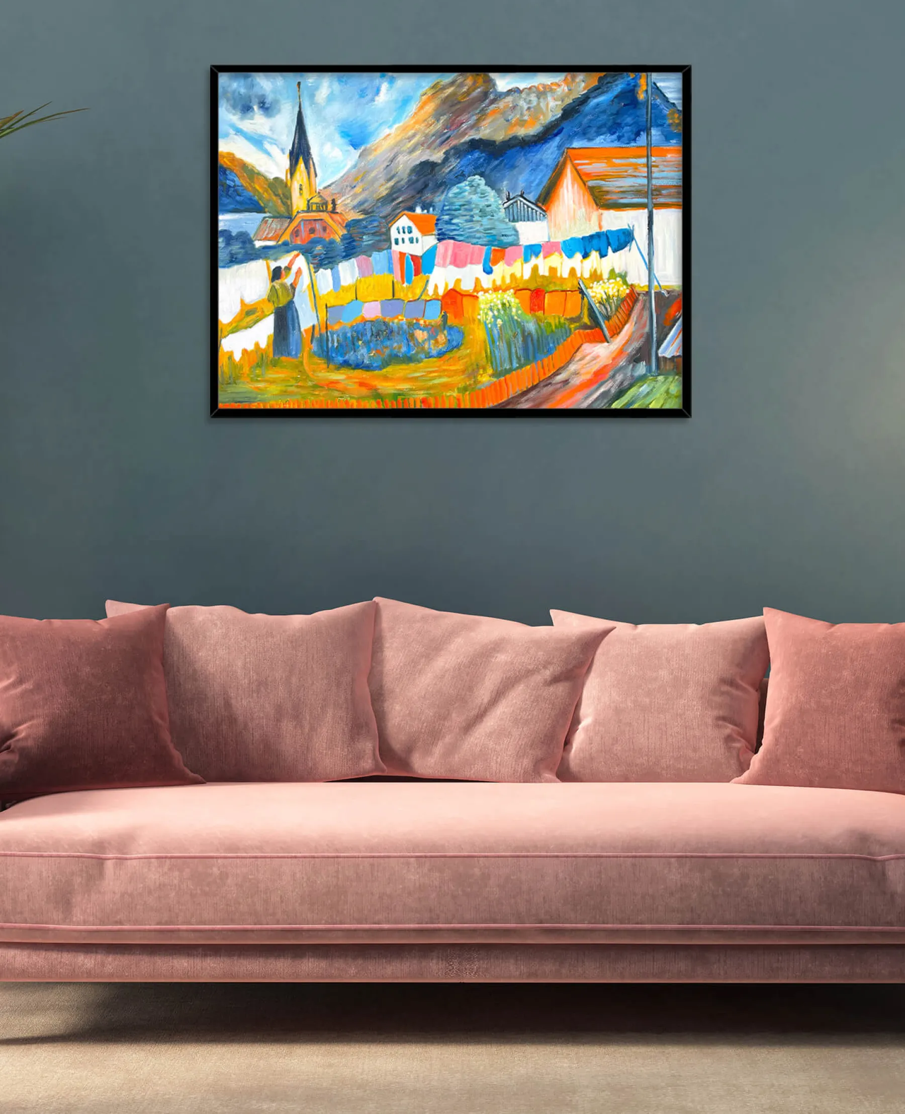 im_dorf__marianne_von_werefkin_23.webp Galerie Mont Im Dorf – Marianne von Werefkin^ Von Werefkin